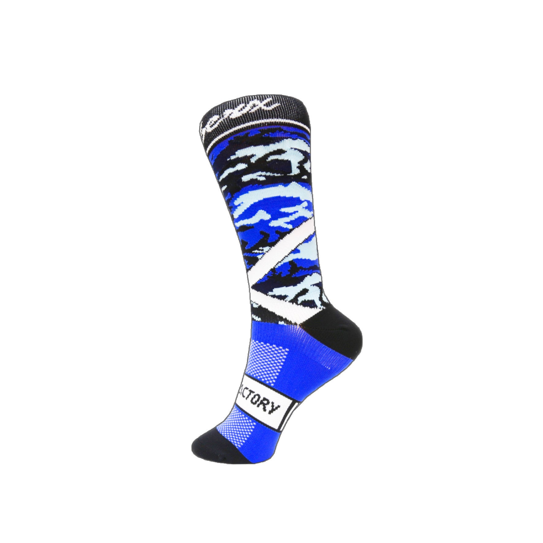 Premium Blue ChramberX Compression Socks for Men & Women - Breathable & Supportive for Running, Travel & Work - Ideal for Athletes & Professionals