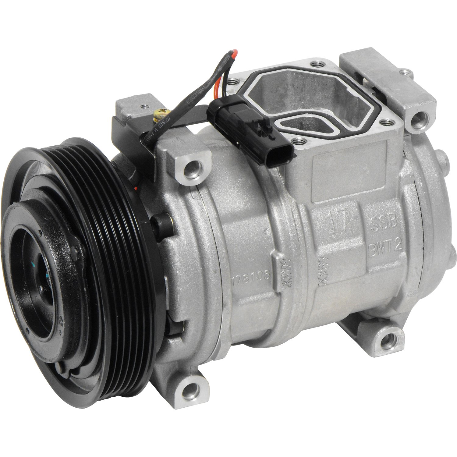 UAC CO 22026C Car Air Conditioning Compressor - Replacement for Select Vehicle Models | Perfect for AC Repair & Summer Cooling System Maintenance