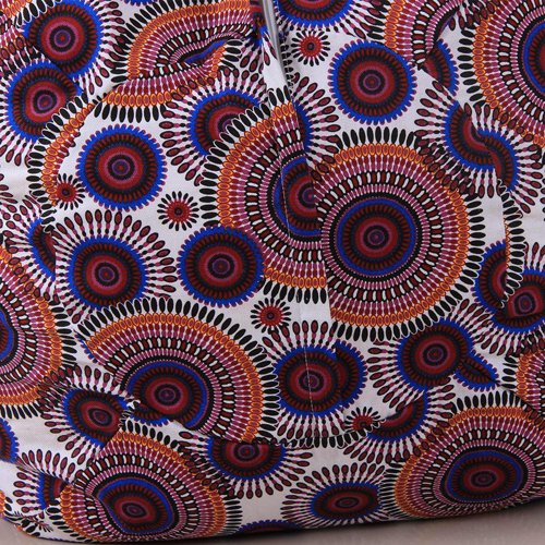 Kids Bean Bag Chair Cover - Soft Stuffed Animal Storage Organizer with 3 Sizes & 8 Patterns (Mandala, 27
