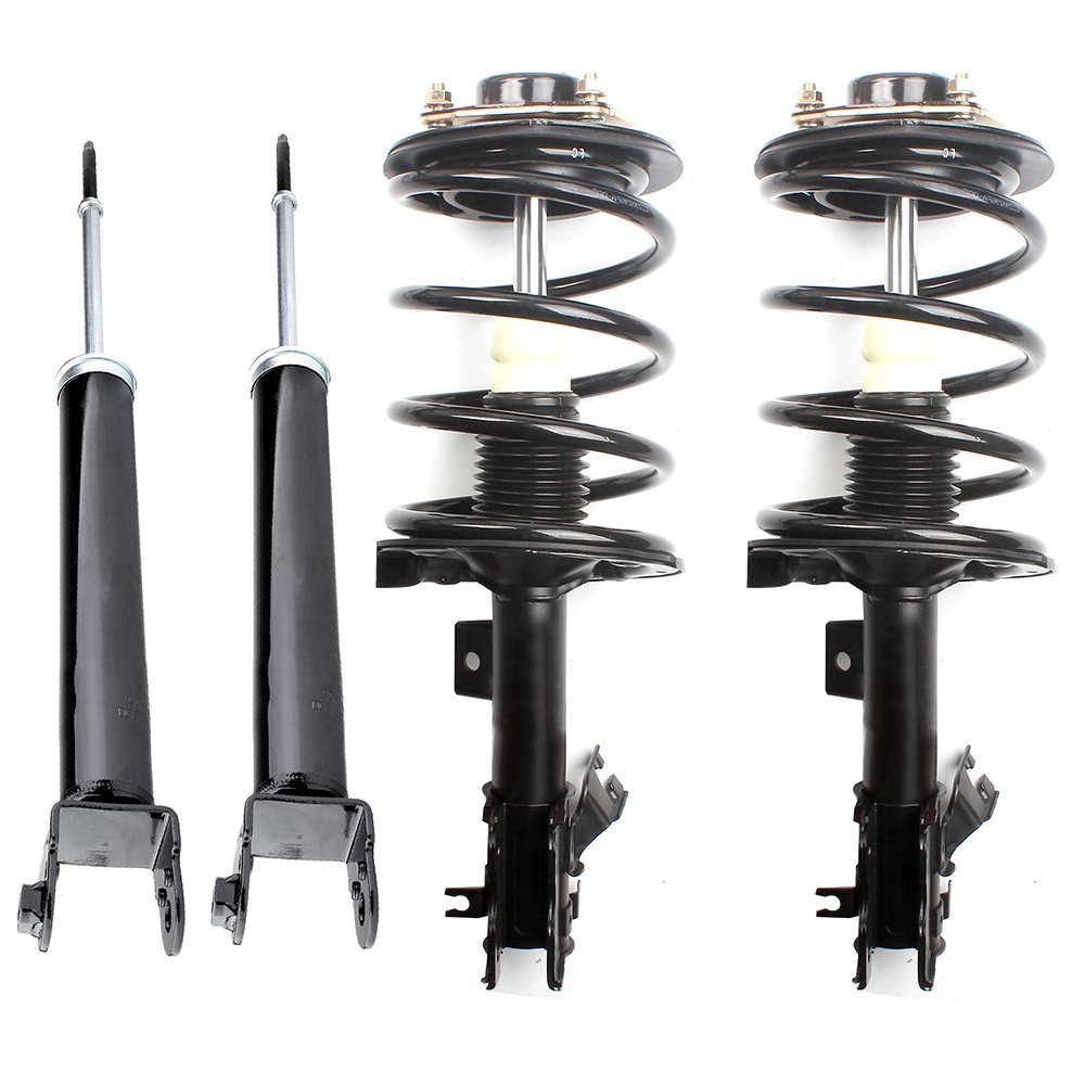 LSAILON Front Strut Spring Assembly & Rear Shock Absorber Set 172241 172240 5600 - Compatible with 2004-2008 Nissan Maxima - Durable Suspension Replacement for Smooth Ride & Enhanced Handling - Perfect for Daily Commuting, Road Trips & Performance Driving