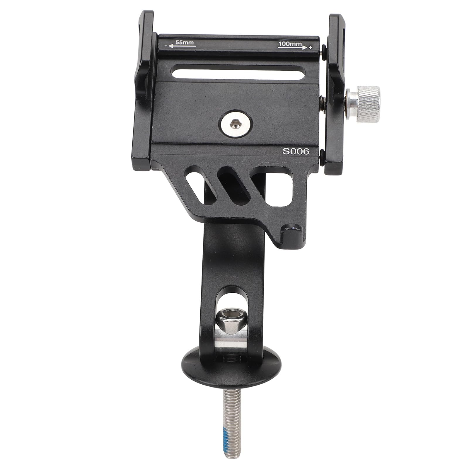 TYTOGE Adjustable Aluminum Alloy Bike Stem Phone Holder - Universal Smartphone Mount for Cycling, Running & Outdoor Sports Accessories