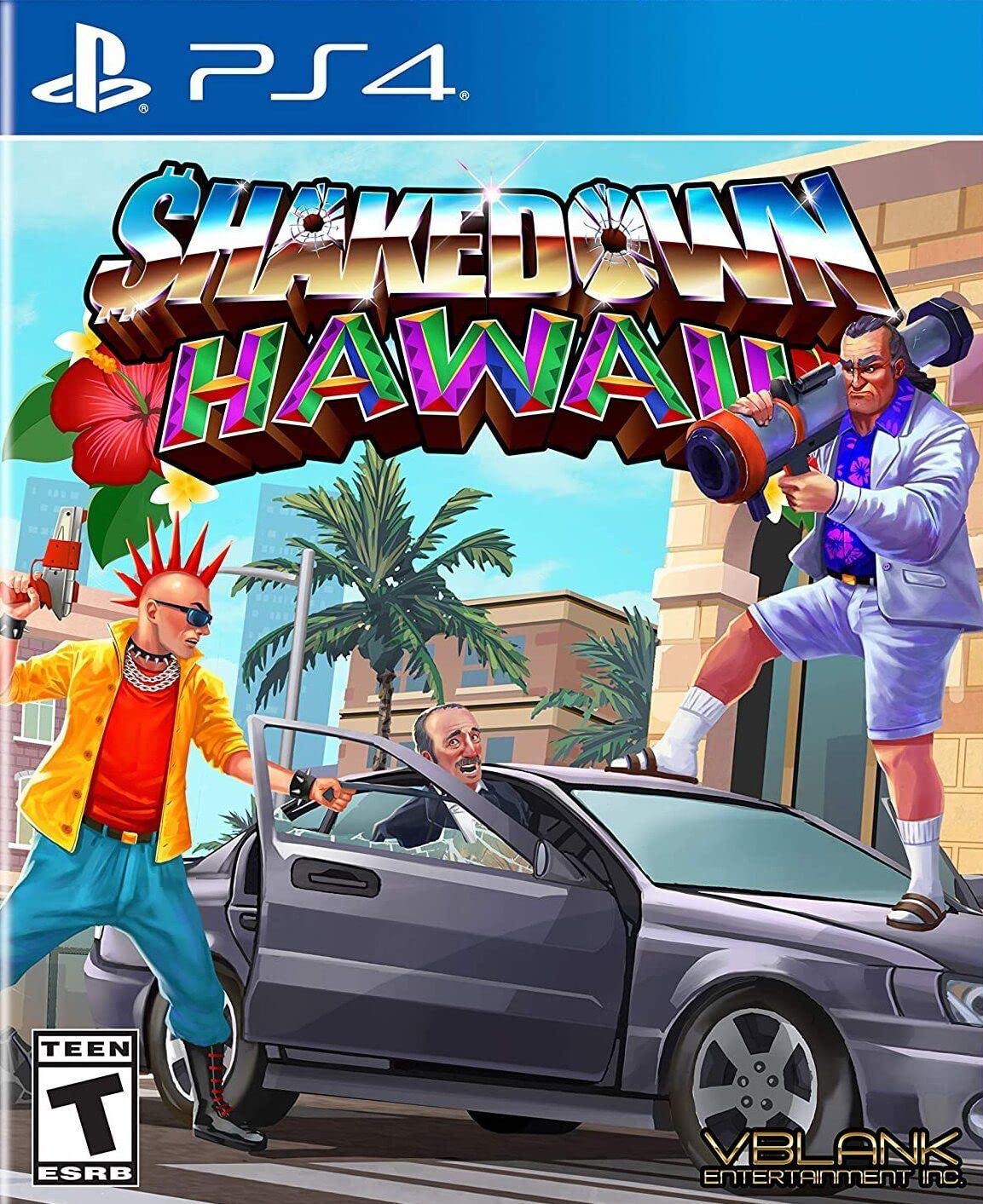 Shakedown: Hawaii - PS4 Game | Open-World Action Adventure | Explore & Conquer in Paradise | Perfect for Fans of Retro Gaming & Sandbox Play