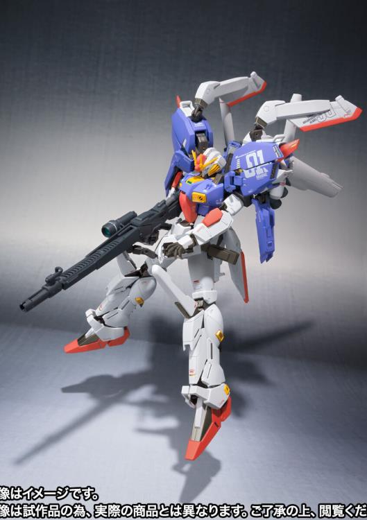 Bandai Metal Robot Spirits Gundam Sentinel S Gundam with Booster Unit - Limited Edition Collectible Action Figure for Display & Gundam Model Enthusiasts | Perfect for Anime Collections & Diorama Scenes