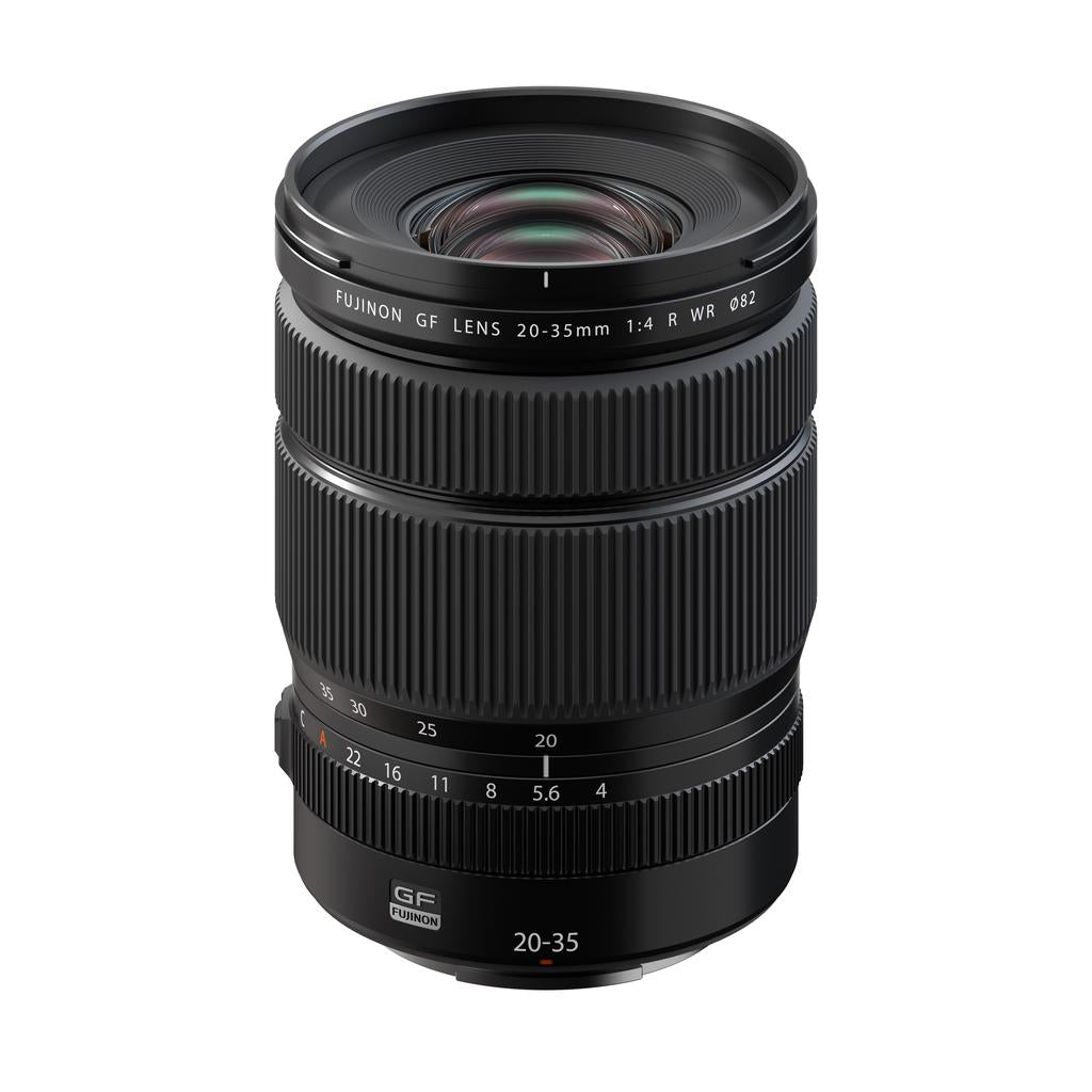 FUJIFILM GF 20-35mm F4 R WR Weather-Resistant Wide-Angle Zoom Lens for GFX Cameras - Perfect for Landscape, Architecture & Travel Photography