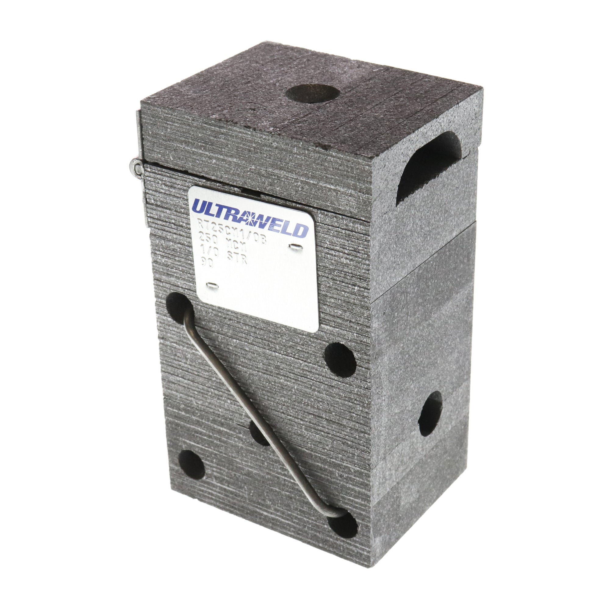 HARGER RT25CM1/0B ULTRAWELD ULTRASHOT 250 MCM to #1/0 Stranded Tap Mold - Heavy Duty Electrical Connector for Industrial Power Distribution and Utility Applications