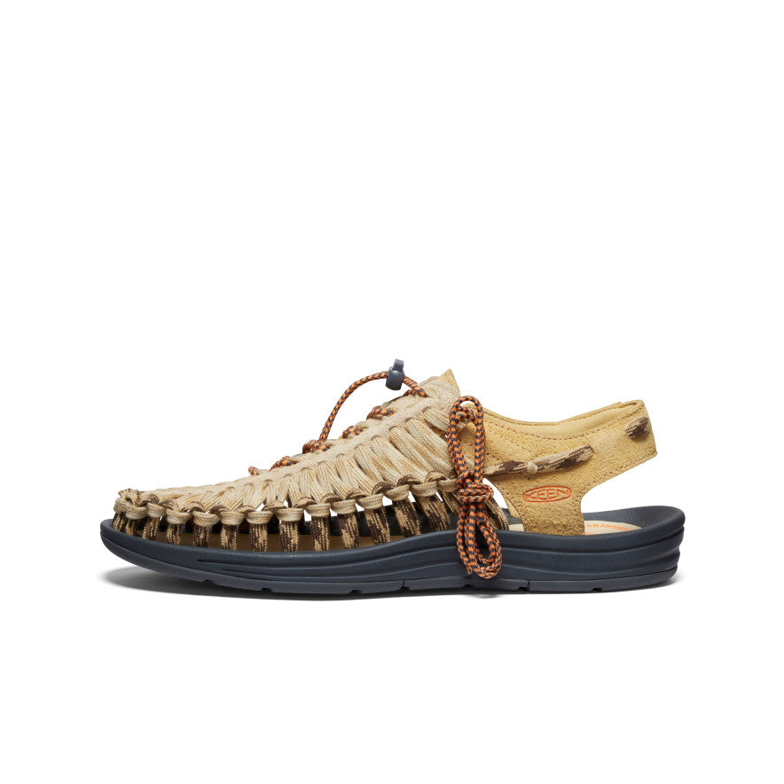 UNEEK Flat Cord Sneakers for Men - New Wheat/Reed Yellow | Comfortable & Stylish Slip-On Shoes for Casual Wear, Walking & Outdoor Activities