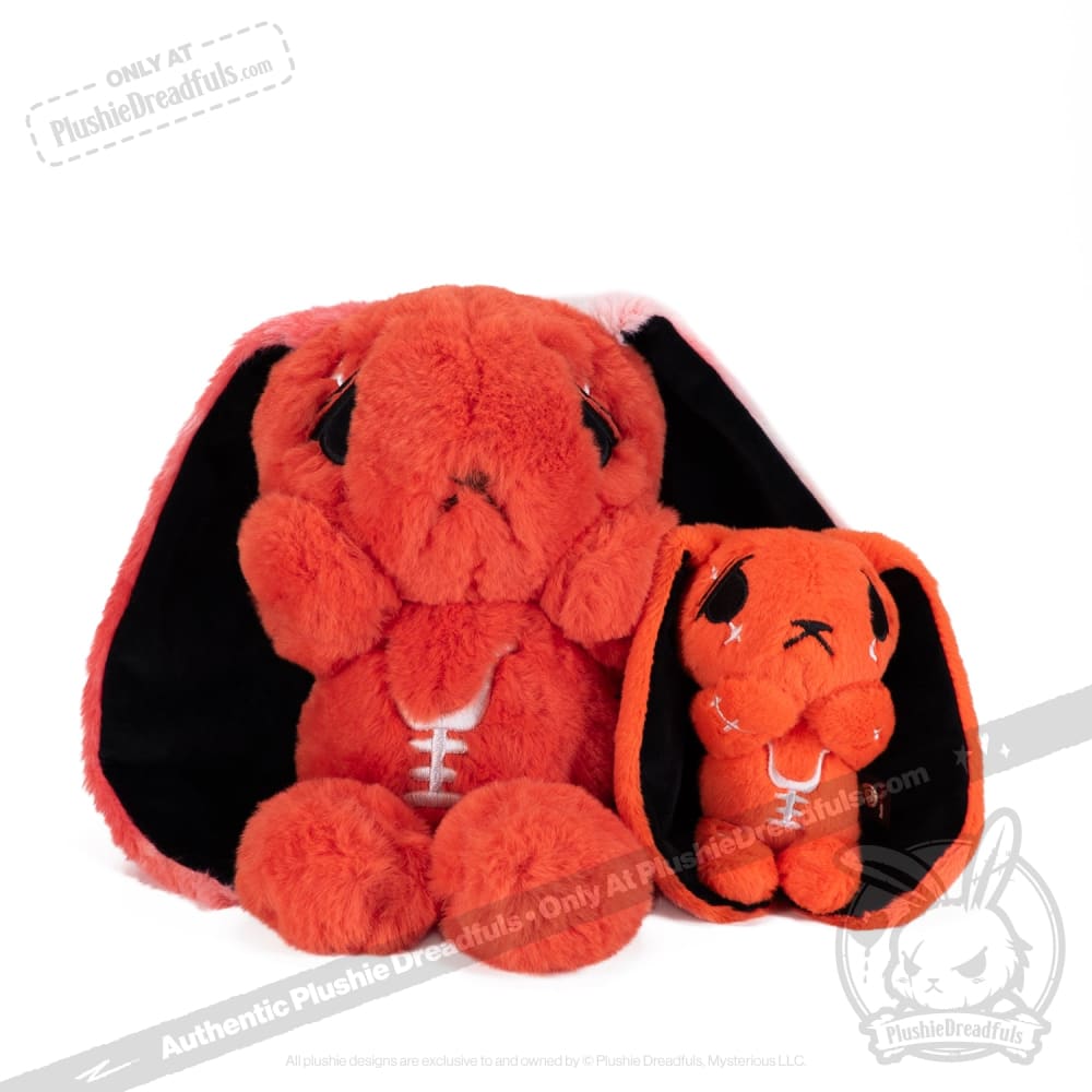 Anxiety Rabbit Plush Keychain - Cute Stress Relief Toy for Adults & Kids | Soft Stuffed Animal for Anxiety Relief, Emotional Support, and Keychain Accessory | Perfect for Home, Office, or Travel Companion
