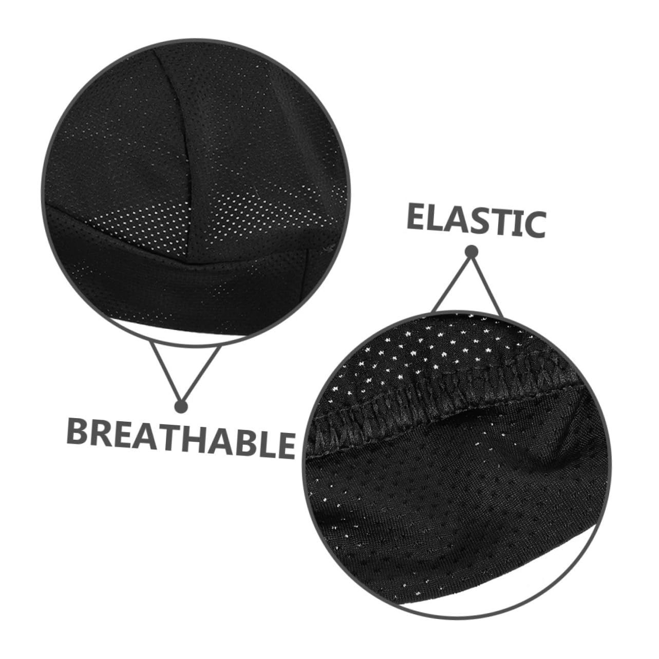 Toddmomy Unisex Helmet Liner Hat 2 Pack - Breathable, Stretchy Skull Cap for Sports & Outdoor Activities - UV Protection for Adults - Perfect for Cycling, Running, and Motorcycling