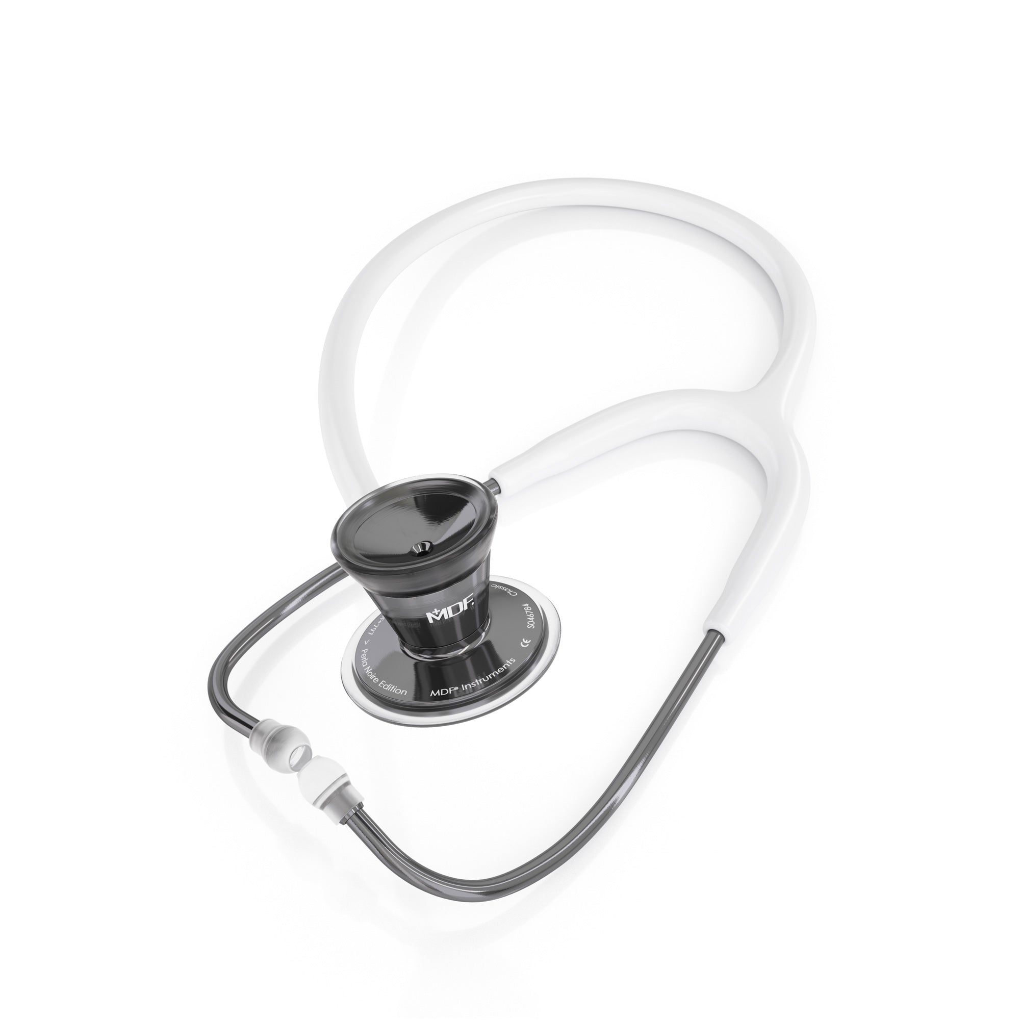 Premium ProCardial® Stainless Steel Cardiology Stethoscope - White/Perla Noire - Ideal for Medical Professionals, Nurses & Students in Hospitals & Clinics