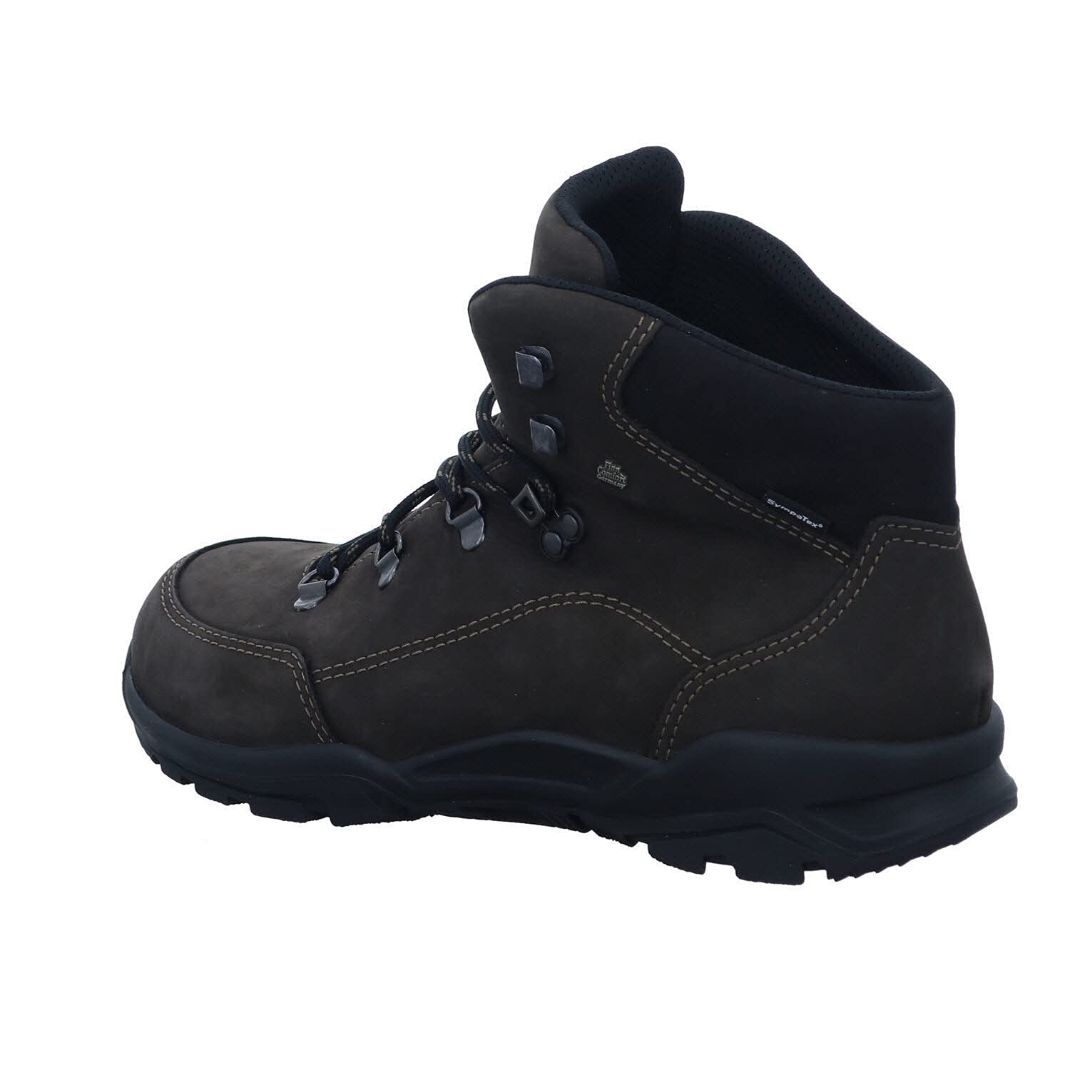 Finn Comfort Men's Tibet Nubuck Boots - Premium Leather Ankle Boots for Walking & Travel - Comfortable Casual & Outdoor Shoes for Hiking, Work & Everyday Wear