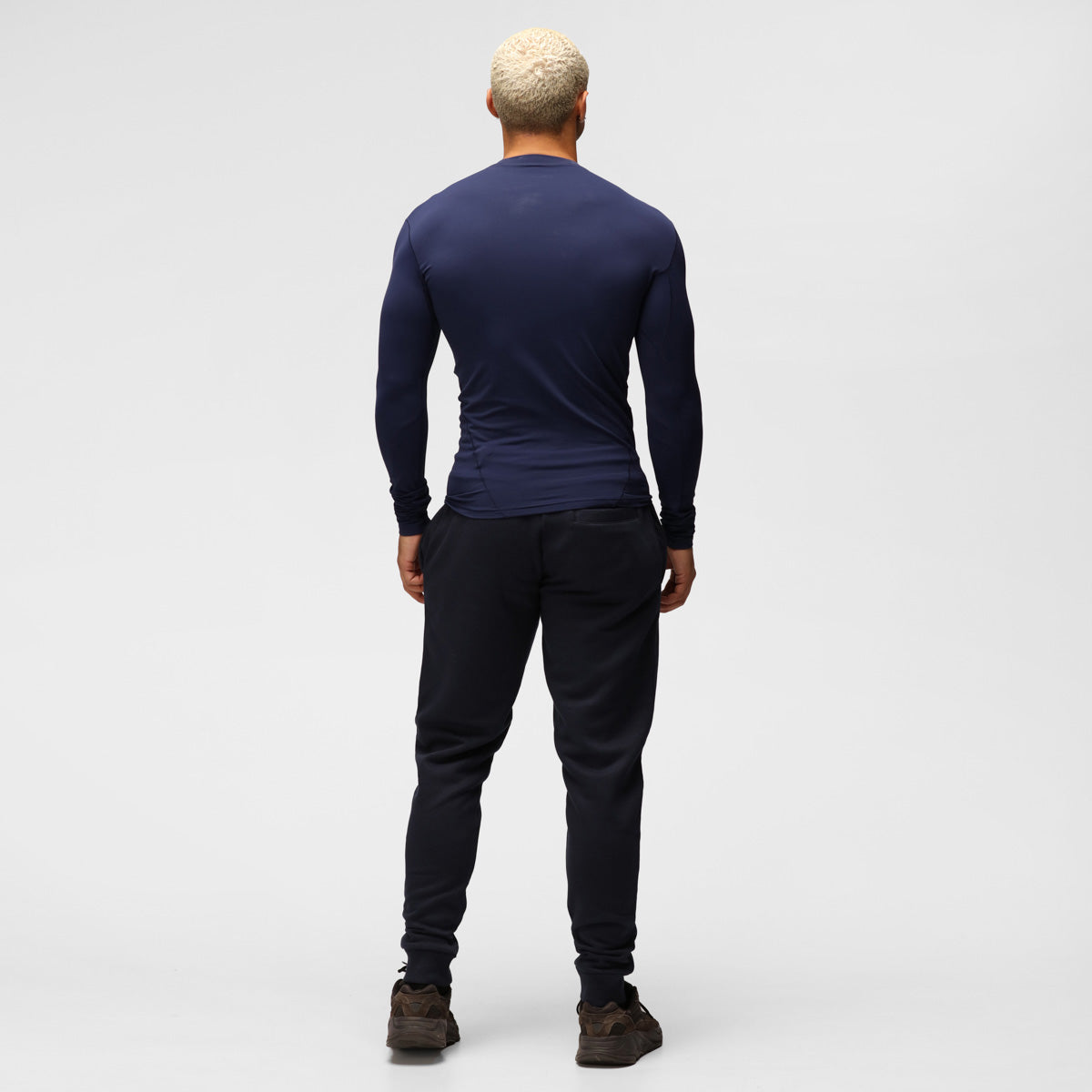 Premium TKB Men's Navy Blue Organic Cotton Joggers - Comfortable Lounge Pants for Home, Gym & Casual Wear