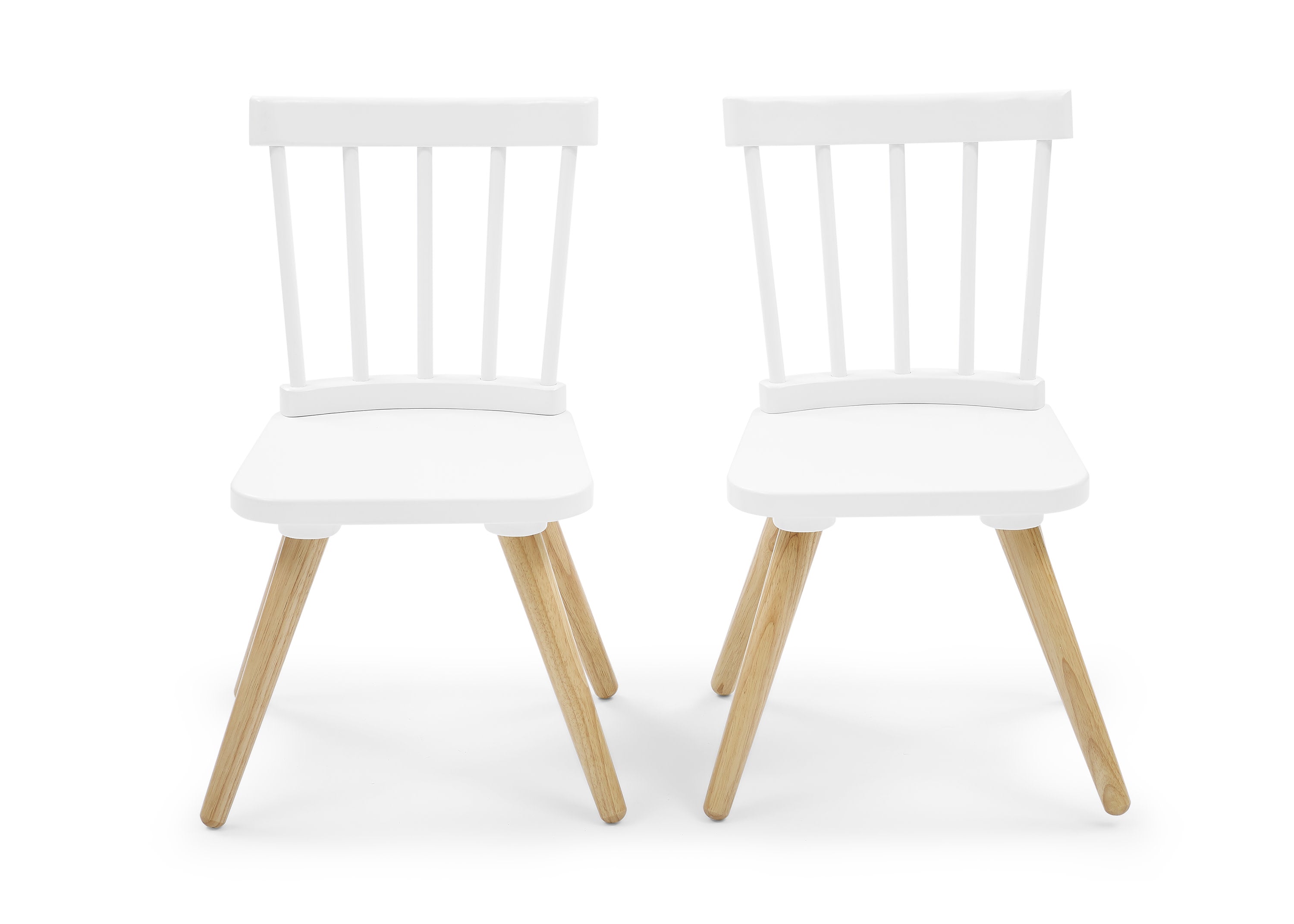 Hudson Storage Table & 2-Piece Chair Set - Space-Saving Dining Furniture for Small Apartments & Breakfast Nooks