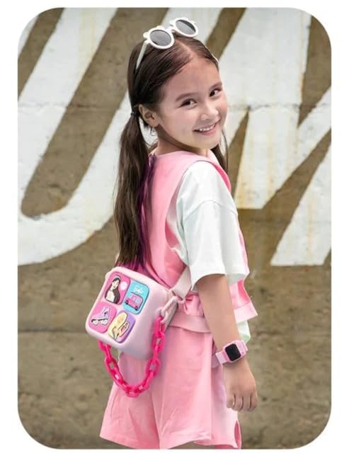 Stylish Barbie-Themed Shoulder Sling & Handbag for Girls - Cute Fashion Accessory for Barbie Lovers | Perfect for School, Parties & Everyday Use