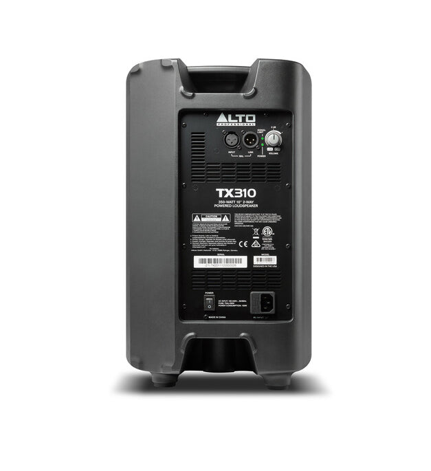 Alto Professional TX310 350W 2-Way Powered Loudspeaker - High Performance PA Speaker for Live Music, DJ Gigs, and Events