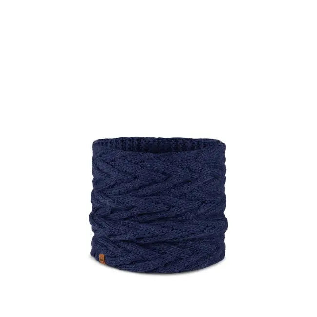 BUFF Knit Neckwarmer for Men & Women - Soft Winter Scarf for Running, Hiking & Outdoor Activities - Caryn Midnight Style - Cold Weather Essential Accessory