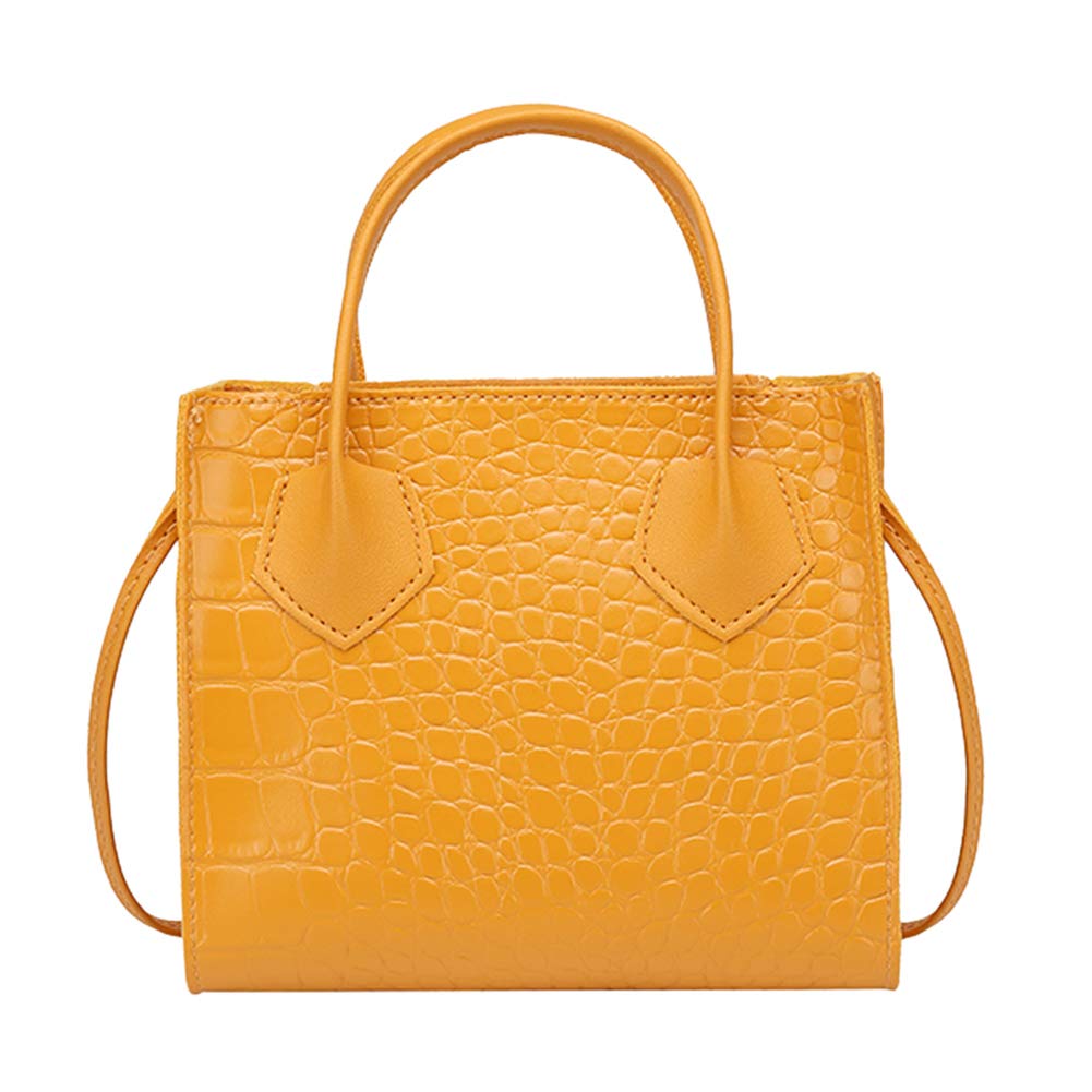 Vintage Alligator PU Leather Women's Shoulder Tote Bag - Stylish & Durable Handbag for Work, Travel & Daily Use
