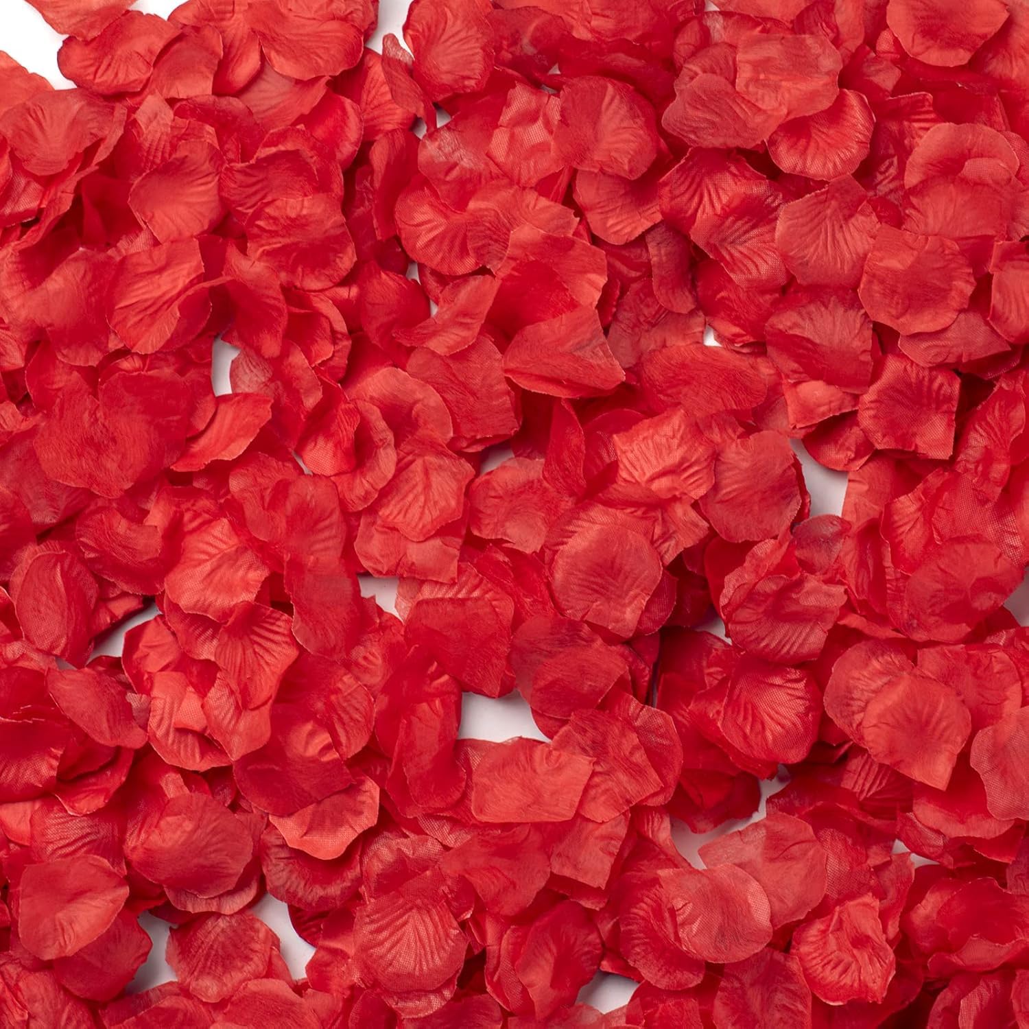 1200 PCS Artificial Silk Rose Petals - Premium Fake Rose Petals for Wedding Decor, Romantic Night, Bedroom, Party & Valentine's Day - Realistic Faux Flower Petals for Proposals, Aisle Decor & Special Events