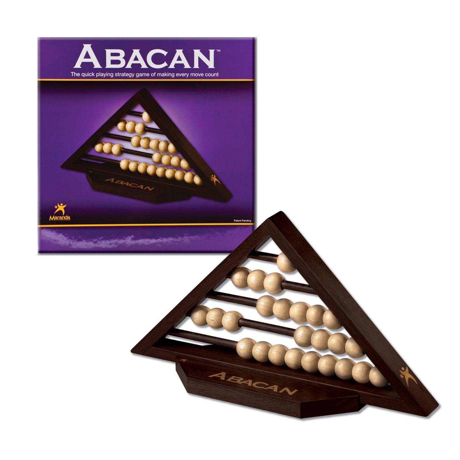 ABACAN Strategic Bead Slider Game - Fun Educational Board Game for Kids & Adults - Perfect for Family Game Night, Classroom Learning & Cognitive Skill Development