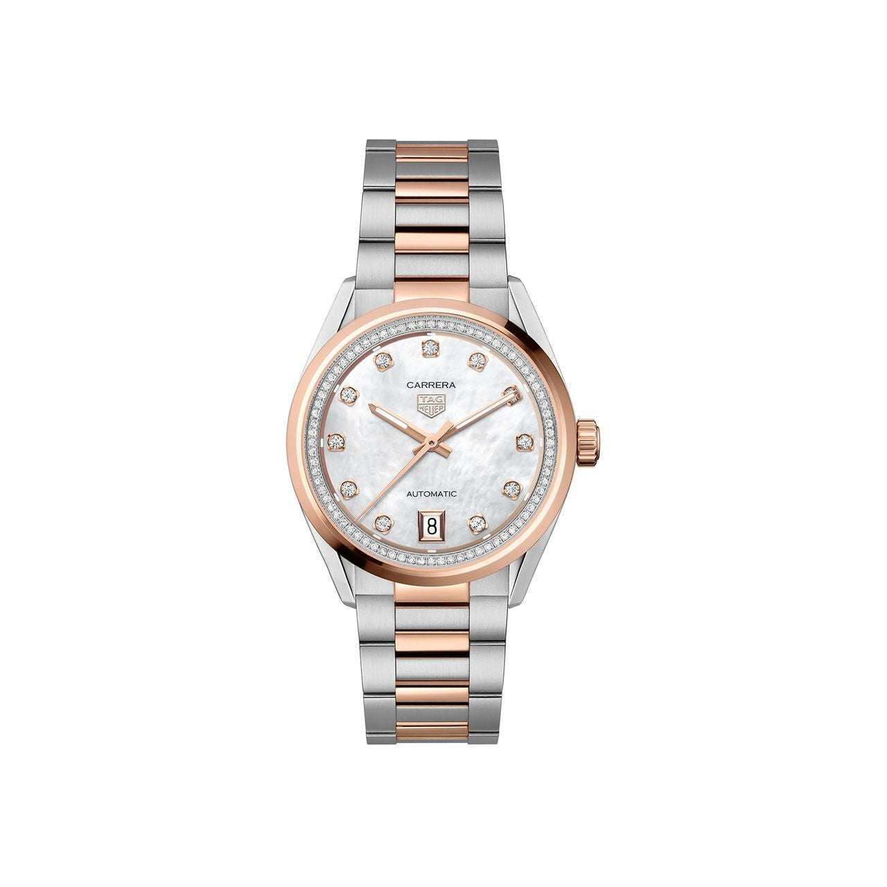 Carrera Date Calibre 7 Automatic 36mm Men's Watch WBN2351.BD0000 - Luxury Swiss Timepiece for Business, Formal & Everyday Wear