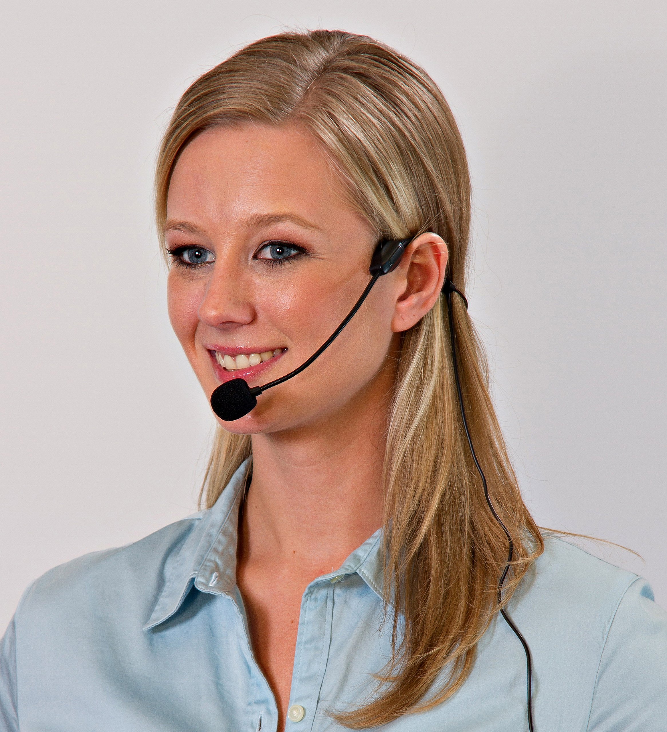 Enersound Wireless Headset Microphone - Compatible with Shure Lavalier Systems for Professional Audio, Live Performances & Public Speaking