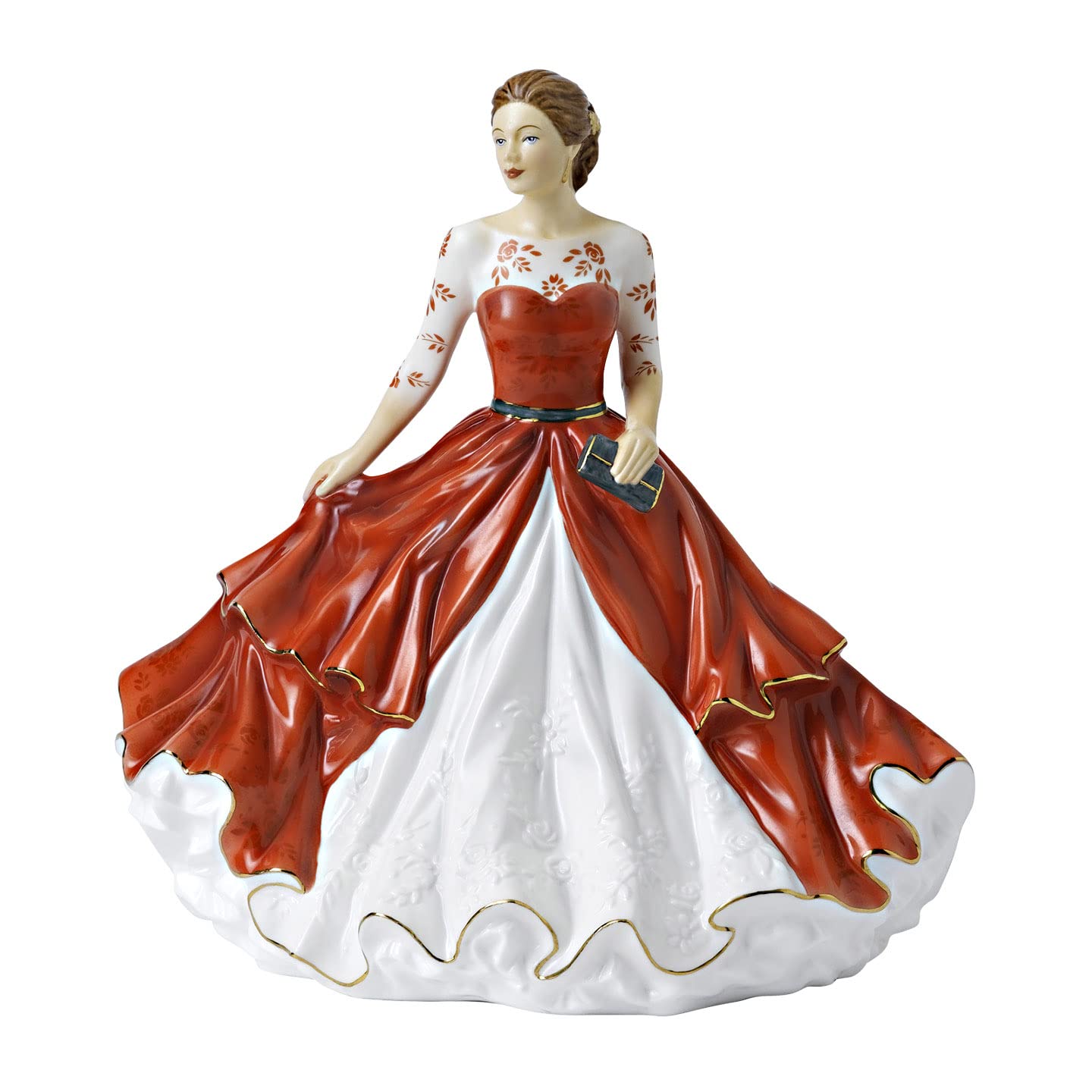 Royal Doulton Freya HN 5936 - 2021 Figure of The Year Collectible Porcelain Statue | Home Decor, Gift for Collectors, Display for Living Room & Office