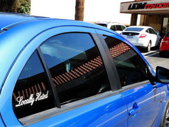 2 Pack JDM Locally Hated Cool Drift Racing Car Vinyl Decal Stickers - High Quality Waterproof Decals for Cars, SUVs, Trucks & Laptops - Perfect for Racing Enthusiasts & Car Show Accessories