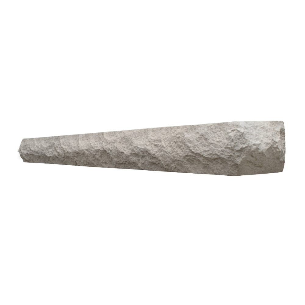 Lexington Hearth Rockface Concrete Fireplace Mantel Shelf - Rustic Home Decor for Living Room, Bedroom & Outdoor Spaces