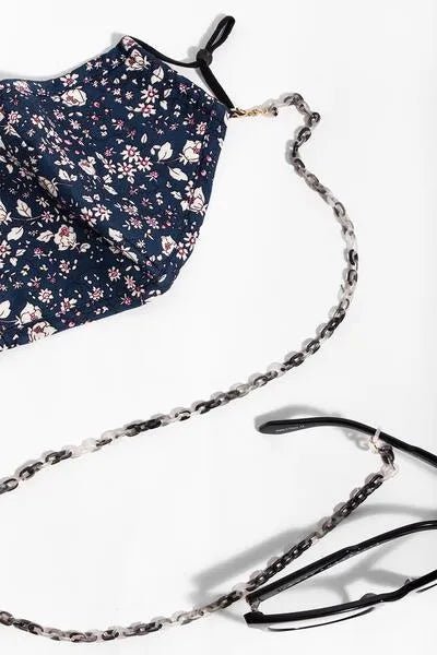 Elena Adjustable Convertible Mask Chain - Stylish & Comfortable Face Mask Holder for Women & Men - Perfect for Travel, Work, and Daily Use
