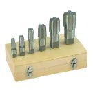 6 Piece Pipe Taps Set - High Quality Carbon Steel Pipe Threading Tools for Plumbing & DIY Projects - Perfect for Home Repairs, Pipe Fittings, and Mechanical Work
