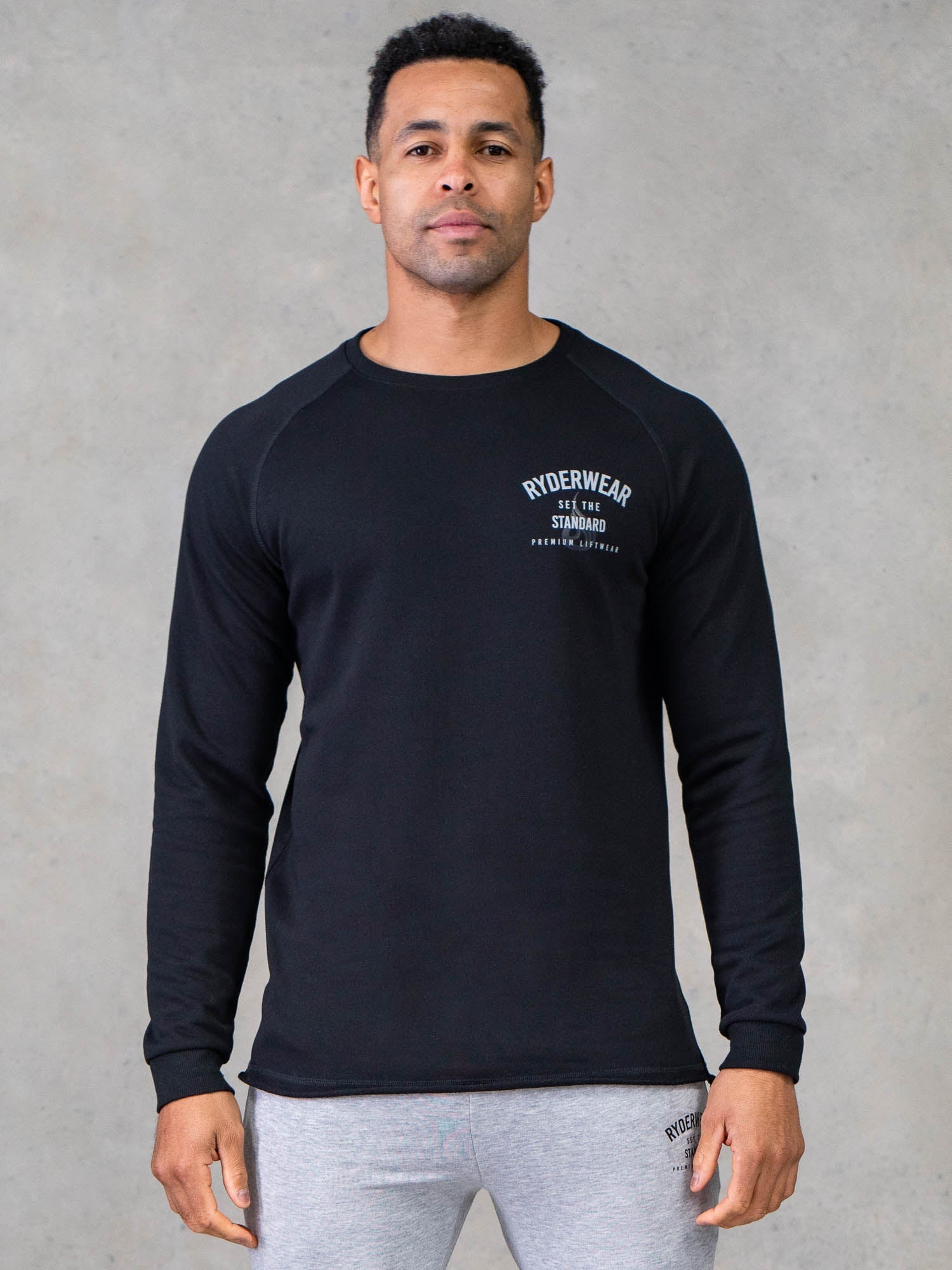 Legacy Crewneck Sweatshirt - Black | Comfortable & Stylish Unisex Pullover for Casual Wear & Everyday Outfits