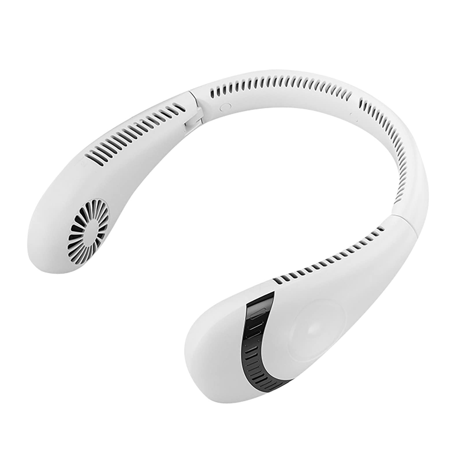 Portable USB Neck Fan - Mini Rechargeable Silent Cooling Fan with Semiconductor Technology for Personal Air Conditioning | Perfect for Office, Travel, and Outdoor Activities