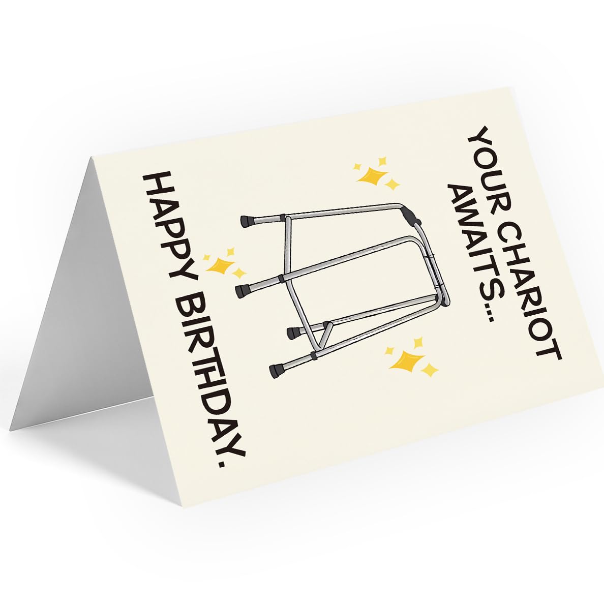Funny Birthday Card for Men, Women, Dad, Mom, Brother, Sister, Friends & Family | Unique Birthday Gifts & Decorations | Happy Birthday Greeting Card | Perfect for Office Parties, Home Celebrations & Surprise Gifts