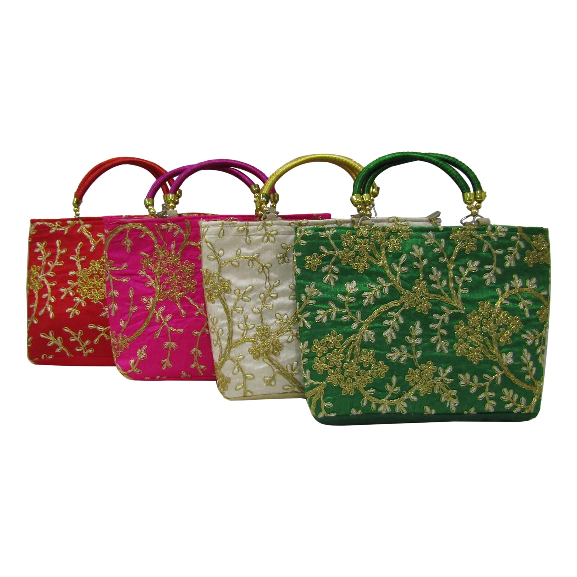 Trendy Potli Bags for Wedding Favors – Set of 12 Multicolor Gift Pouches for Mehndi, Haldi, Sangeet, Engagement & Pooja Ceremonies – Perfect for Party Favors, Bridal Showers & Festive Celebrations