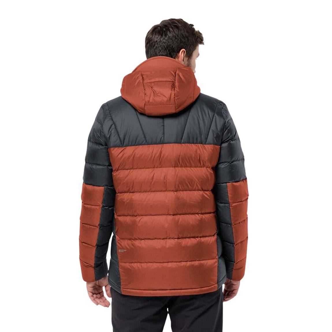 Jack Wolfskin Nebelhorn Down Hoody for Men - Lightweight Warm Winter Jacket for Outdoor Hiking & Camping