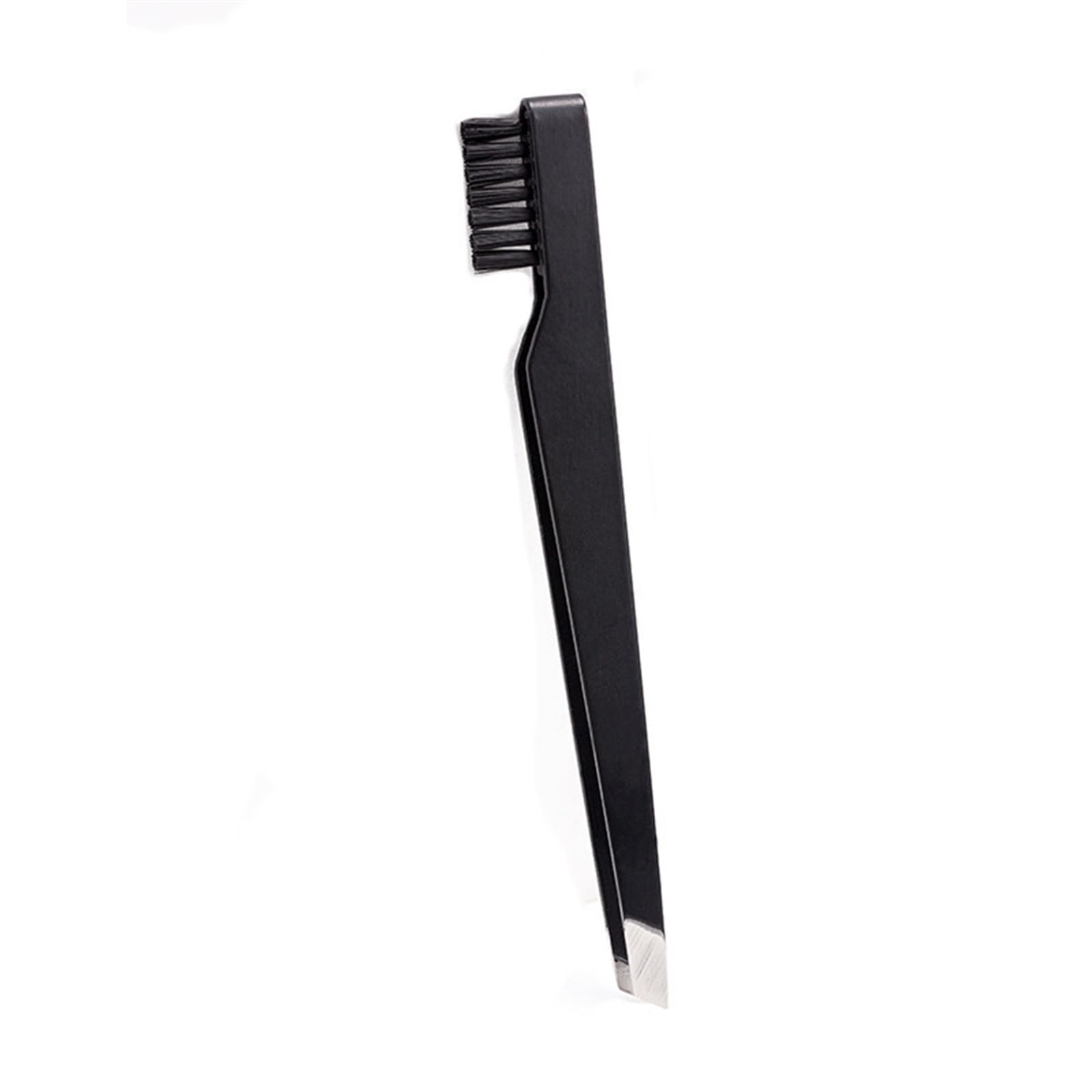 Professional Stainless Steel Hair Removal Tweezers - Precise Eyebrow Trimming & Plucking Tool for Eyebrows, Facial Hair & Beard Grooming | Perfect for Home Salon, Travel & Makeup Kit (Silver)