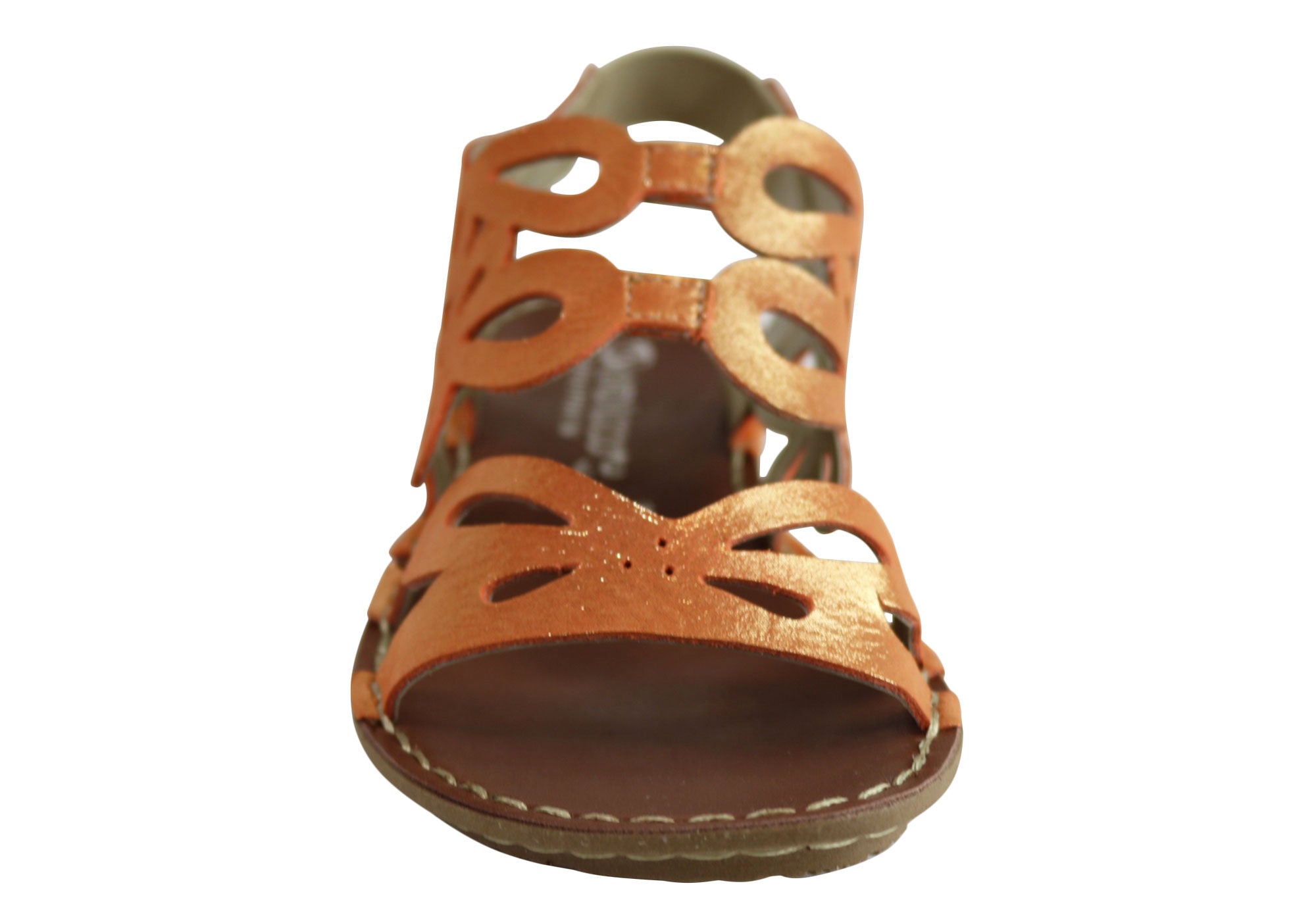 Andacco Desiree Women's Comfortable Flat Leather Sandals - Handmade in Brazil - Perfect for Beach, Vacation & Summer Outfits