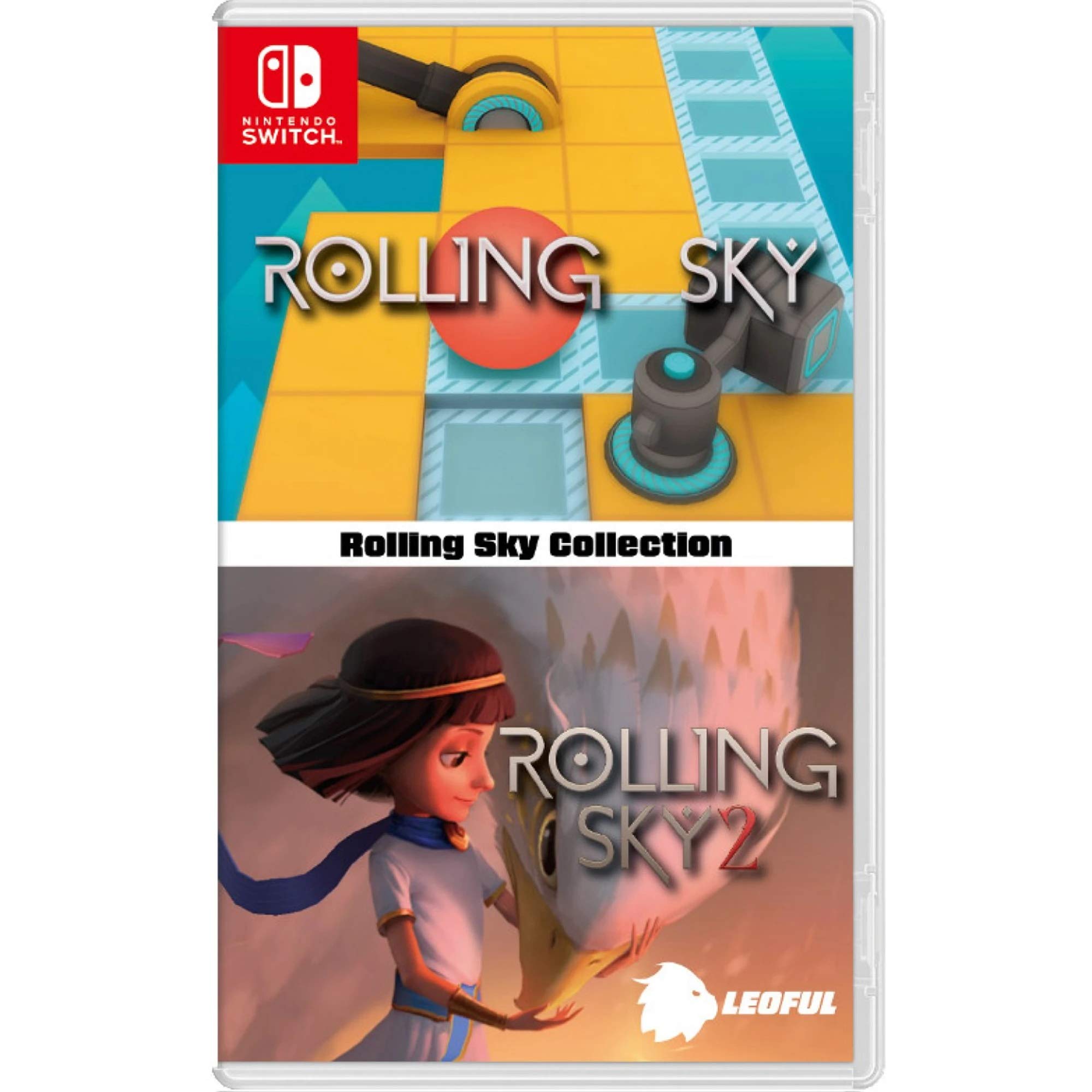Rolling Sky Collection for Nintendo Switch - Non-US Version | Fun & Challenging Arcade Game for All Ages | Perfect for Family Game Nights & Solo Play