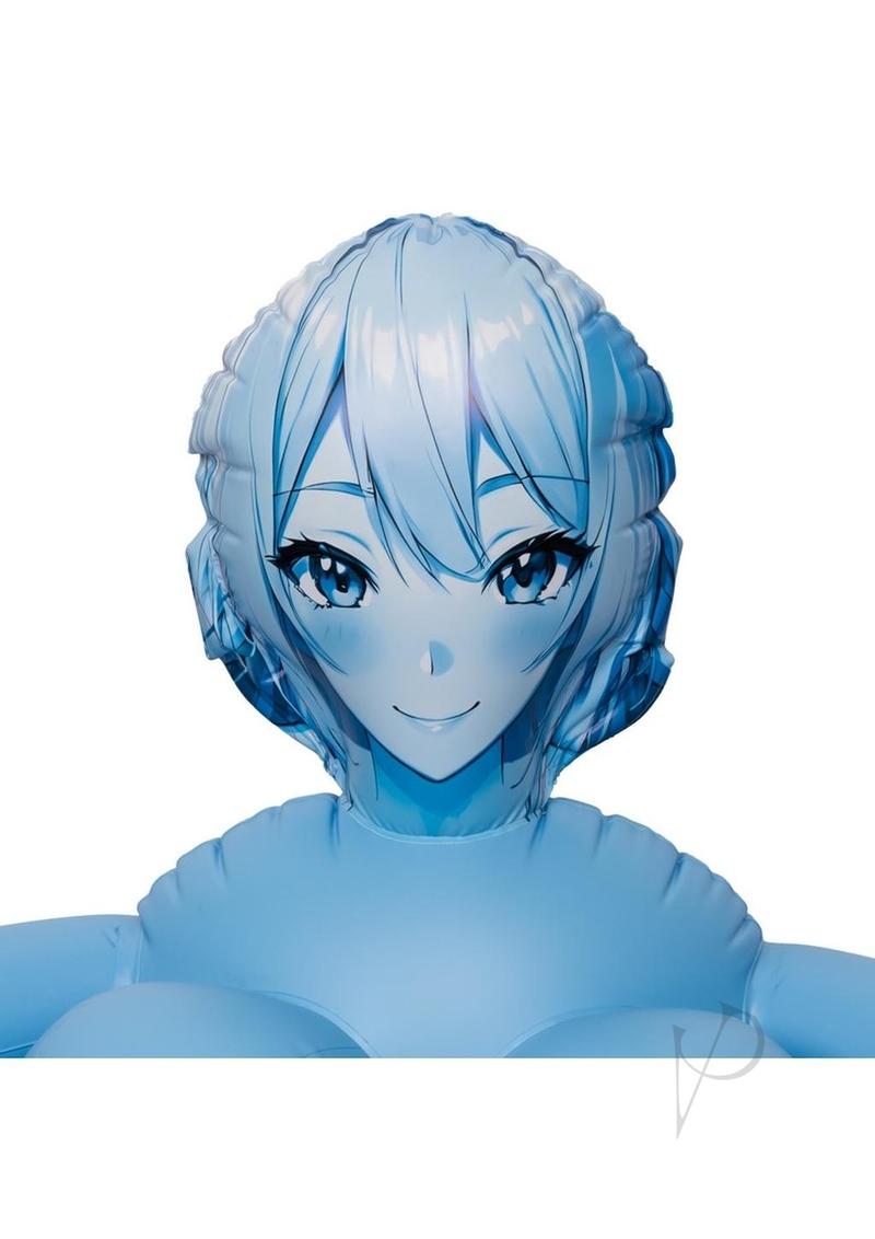 Anime Wrap Around Love Doll Kiki - Blue Anime Body Pillow for Cuddling & Comfort - Perfect for Anime Fans, Cosplay, and Home Decor