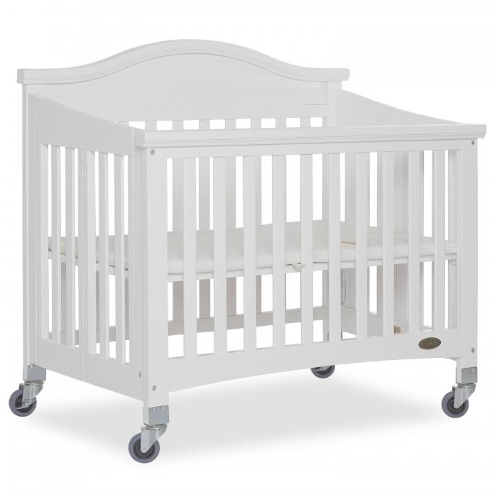 Dream On Me Venice Folding Portable Crib - Lightweight Travel Baby Crib for Home, Nursery & On-The-Go | Compact Sleep Solution for Infants & Toddlers