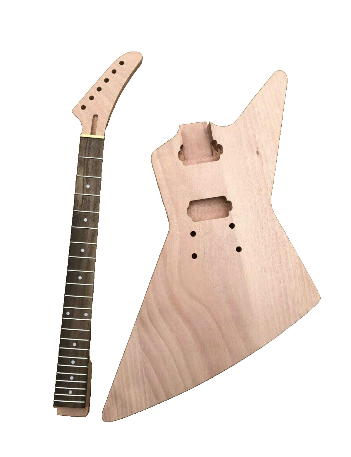 DIY Mahogany Guitar Kit with 22-Fret Neck, 24.75