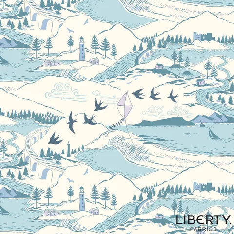 Liberty A Postcard From The Highlands L01667358A - Scottish Highlands and Islands Scenic Landscape Art Print - Perfect for Home Decor, Office Wall Art & Gift Ideas