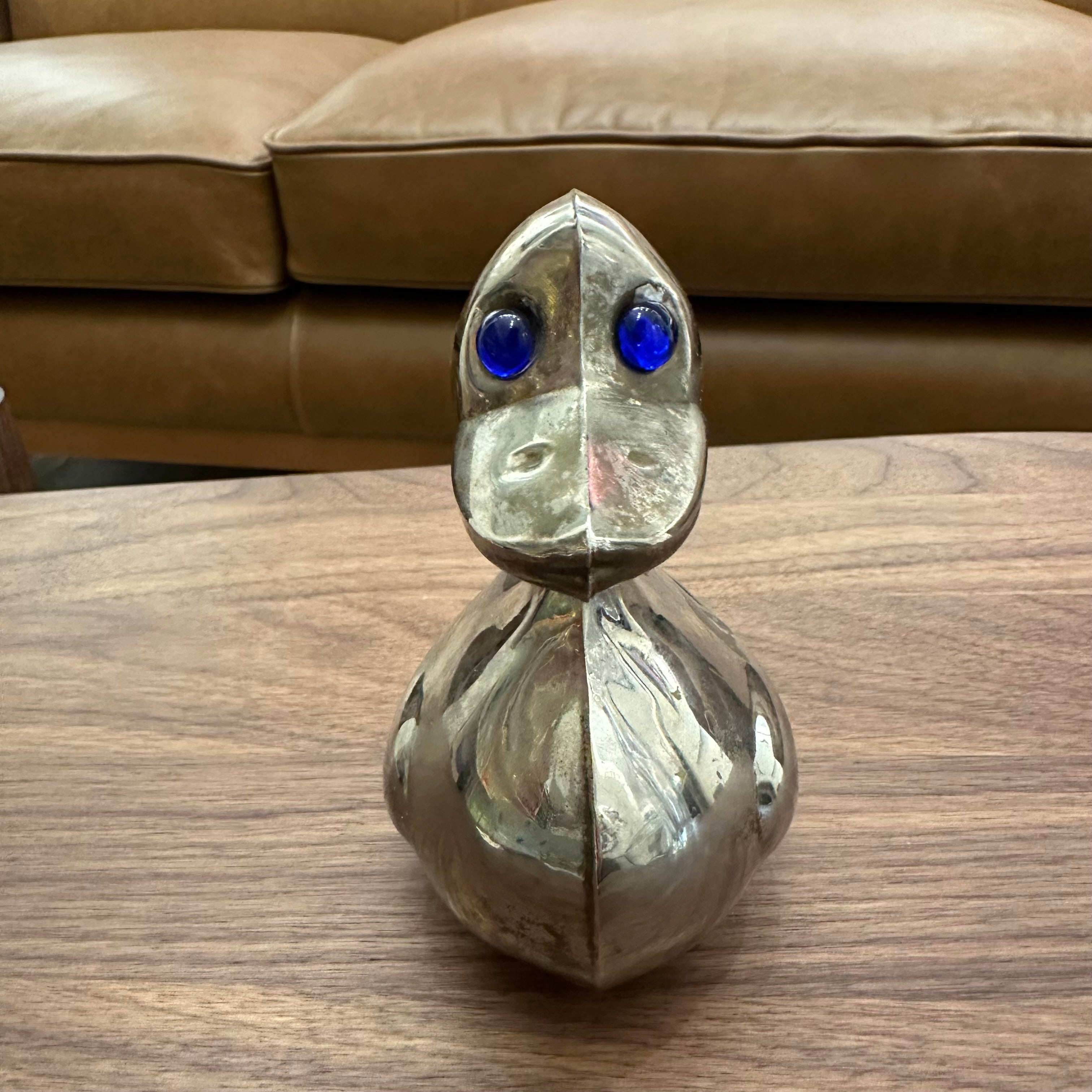 Silver Duck Piggy Bank for Kids - Cute Money Saving Bank for Boys & Girls - Perfect for Birthday Gifts, Allowance Savings & Financial Education