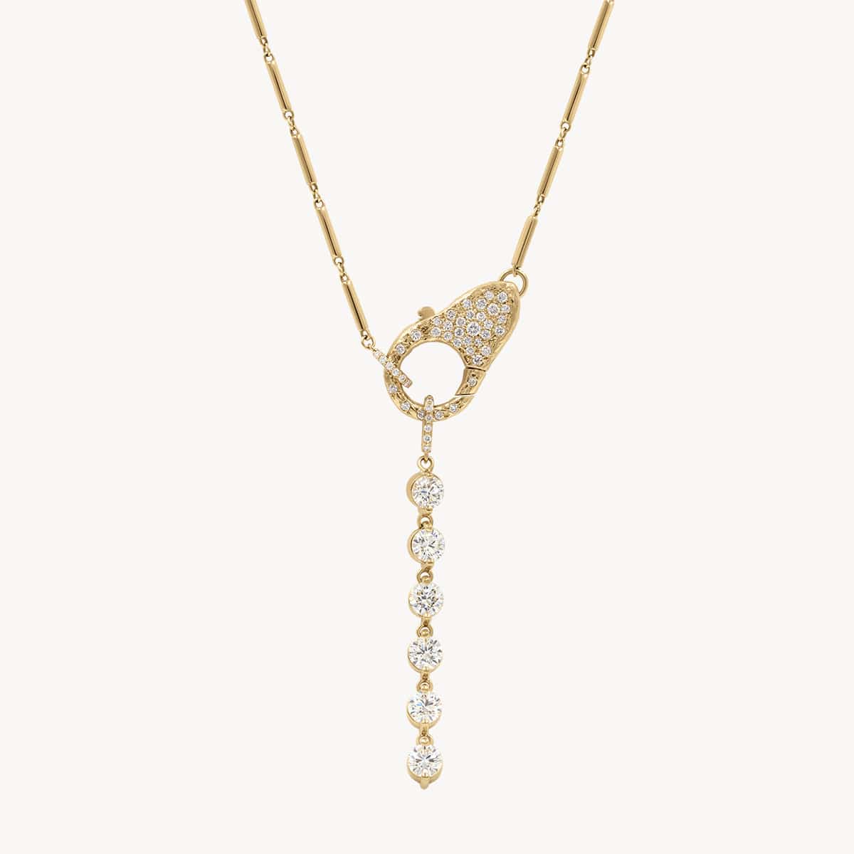 Pave Diamond Lock Necklace - Elegant 14K Gold Pendant for Women | Perfect for Valentine's Day, Anniversary & Wedding Gifts