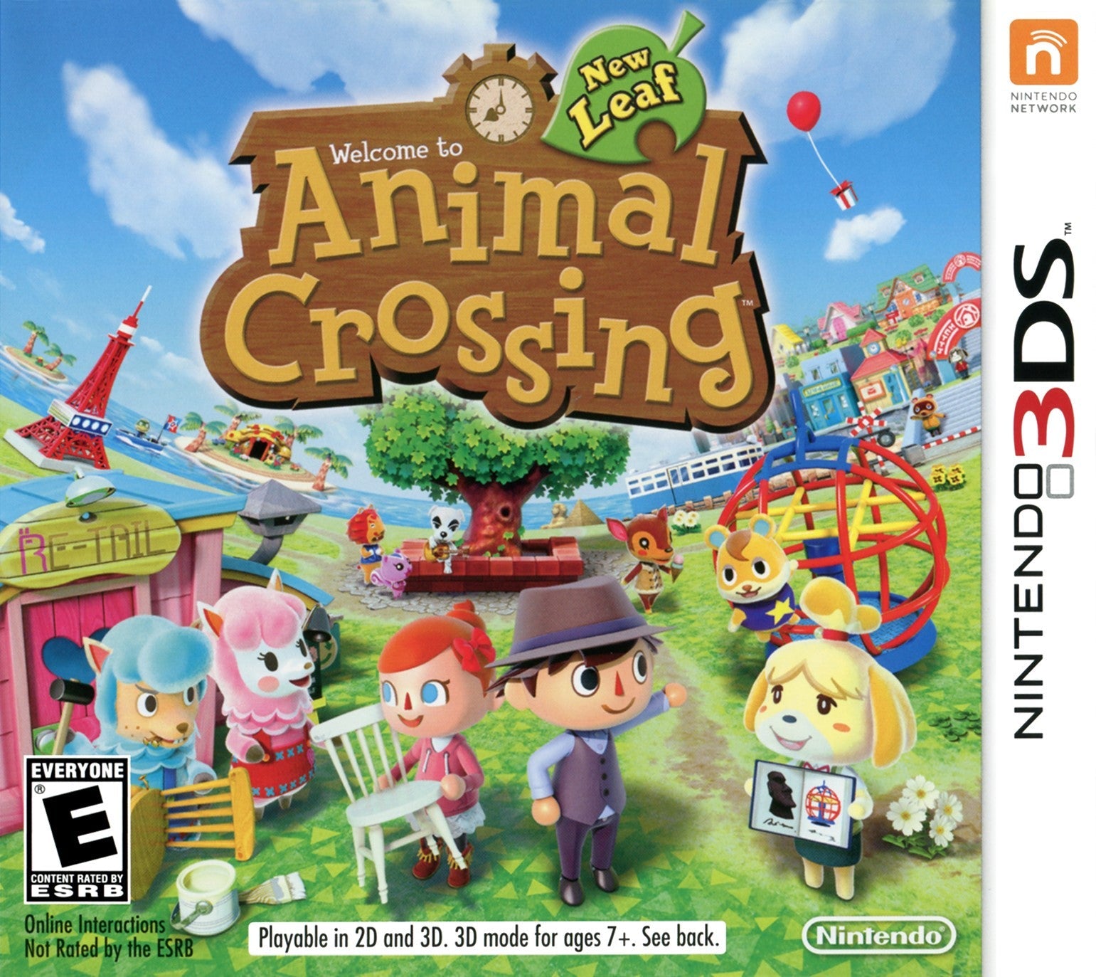 Animal Crossing: New Leaf - Nintendo 3DS Game | Life Simulation & Adventure | Perfect for Relaxing & Creative Play