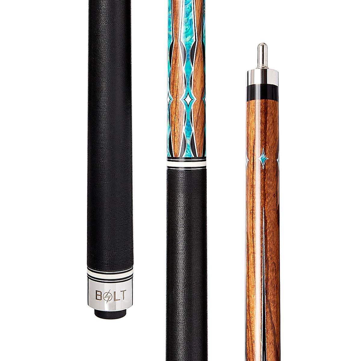 Bolt High Performance 2-Piece Maple Pool Cue - 19oz, 20oz, or 21oz - Maximum Control Billiard Stick with XTC Fiber Technology for Home, Bar, Pub & Billiard Hall | Perfect for Professional Play & Casual Games