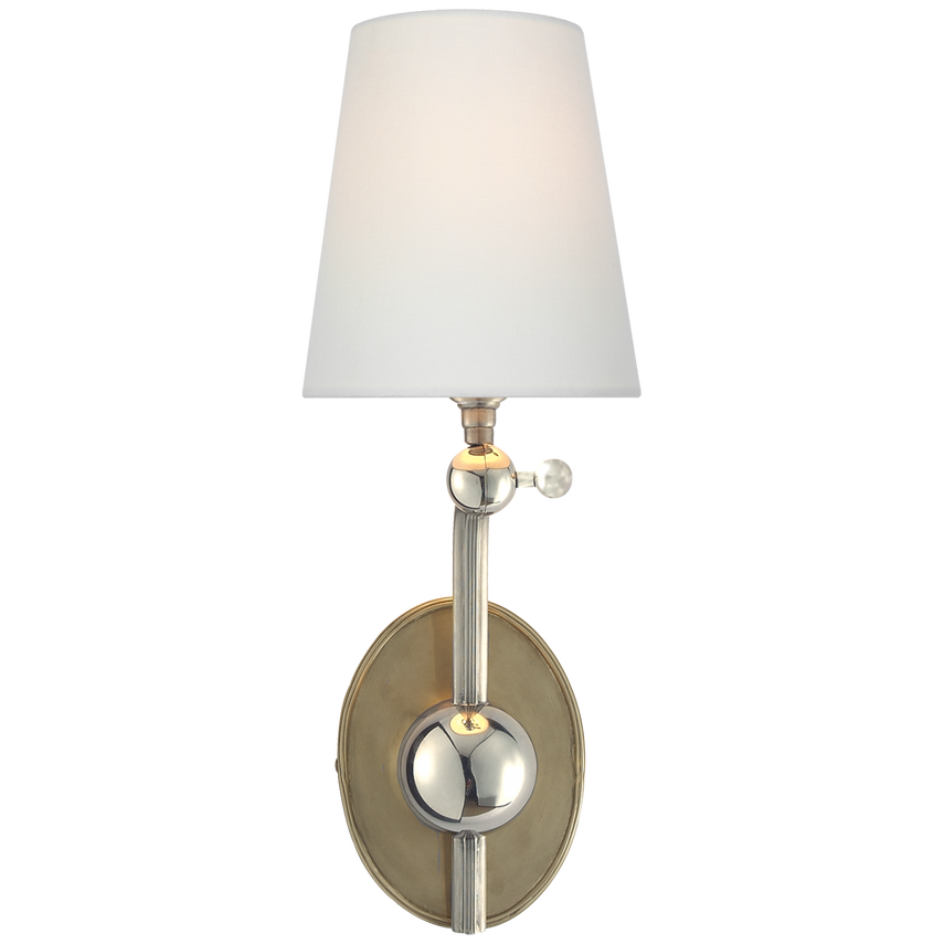 Adrian Pivoting Wall Sconce Light - Adjustable Modern LED Fixture for Bedroom, Living Room & Hallway Lighting