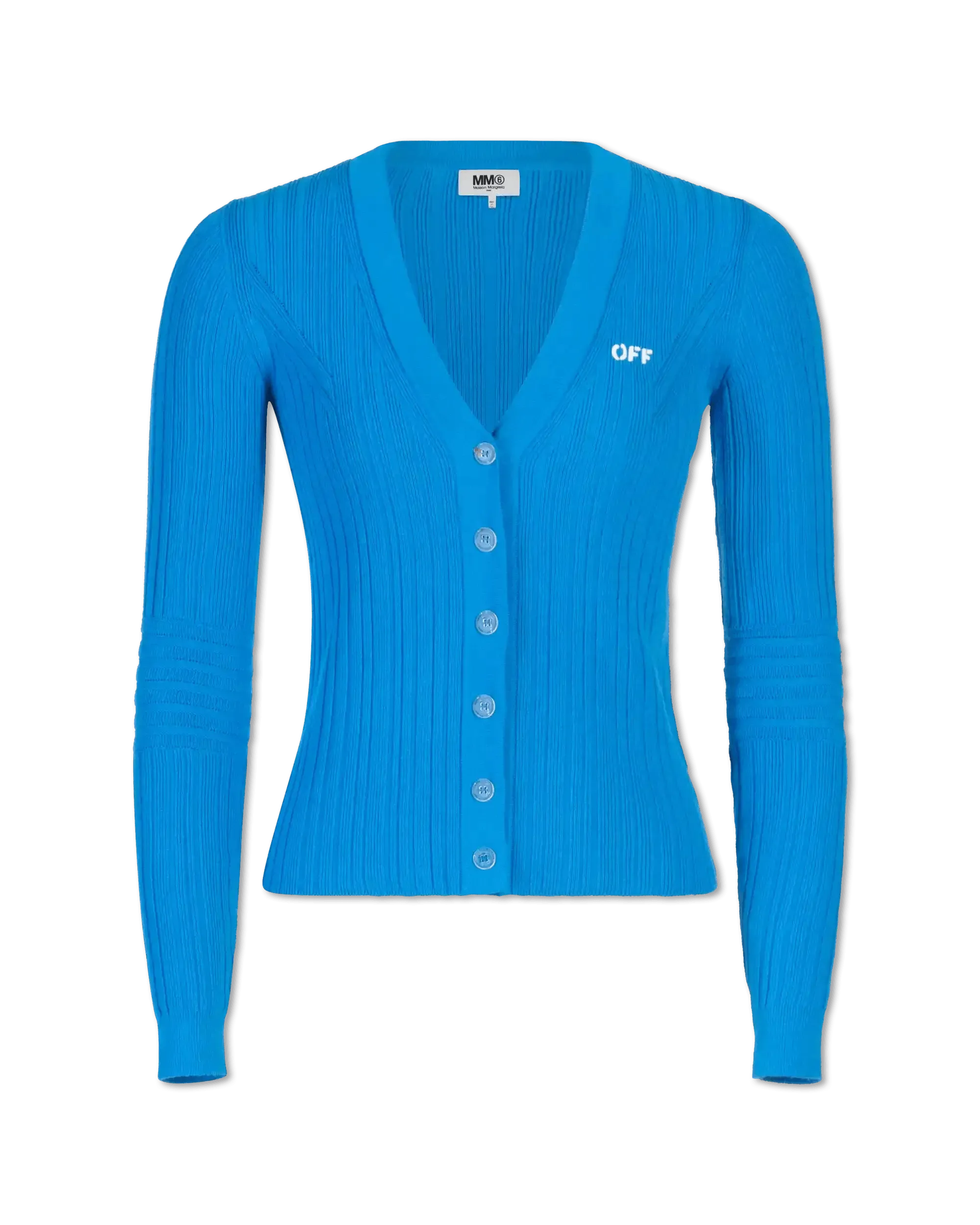 Stylish Logo Stamped Ribbed Knit Cardigan Sweater for Women | Cozy Fall & Winter Fashion | Perfect for Office, Casual Outings & Layering