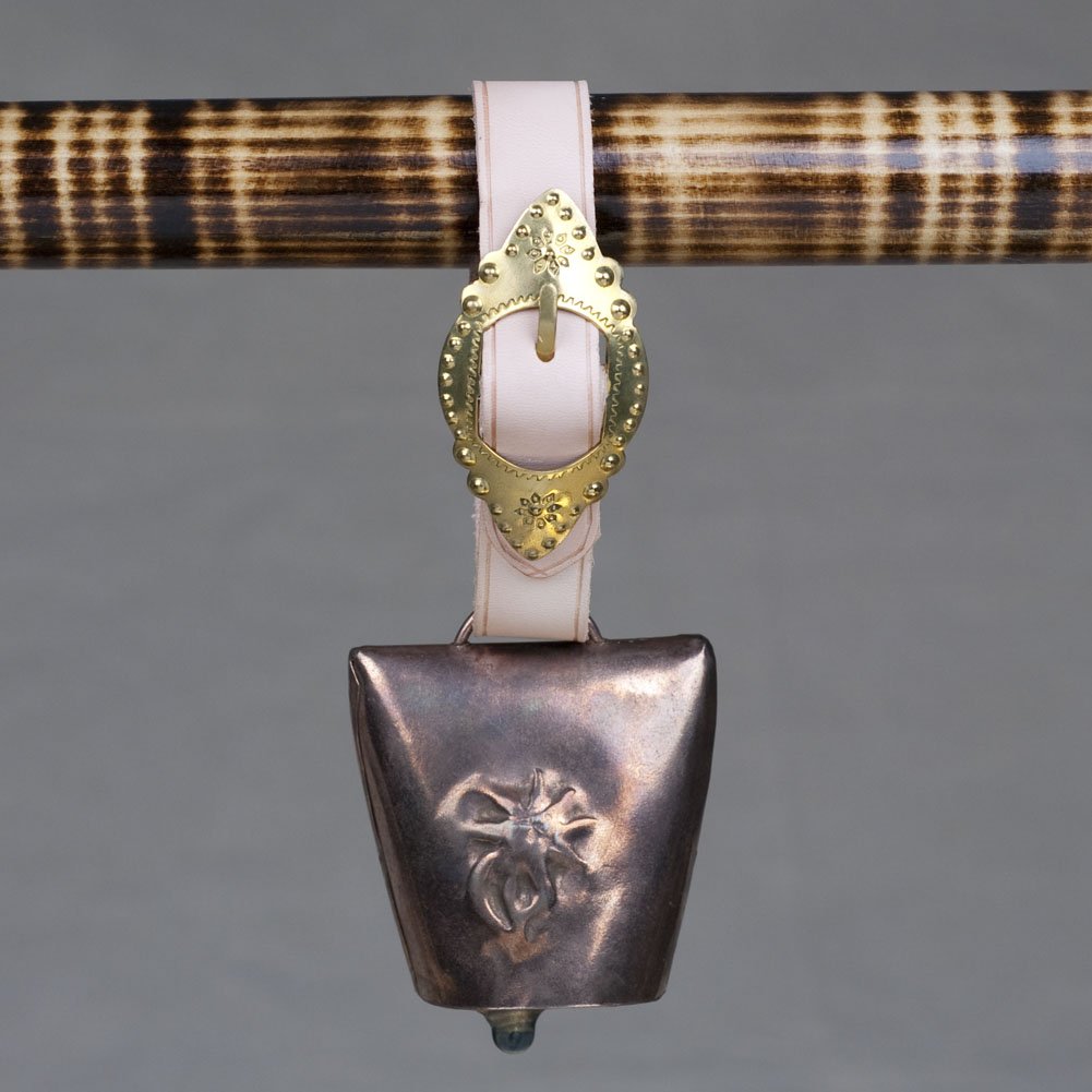 Authentic Zakopane Sheep Bell with Adjustable Belt Strap - Perfect for Hiking, Farm Animals & Rustic Home Decor