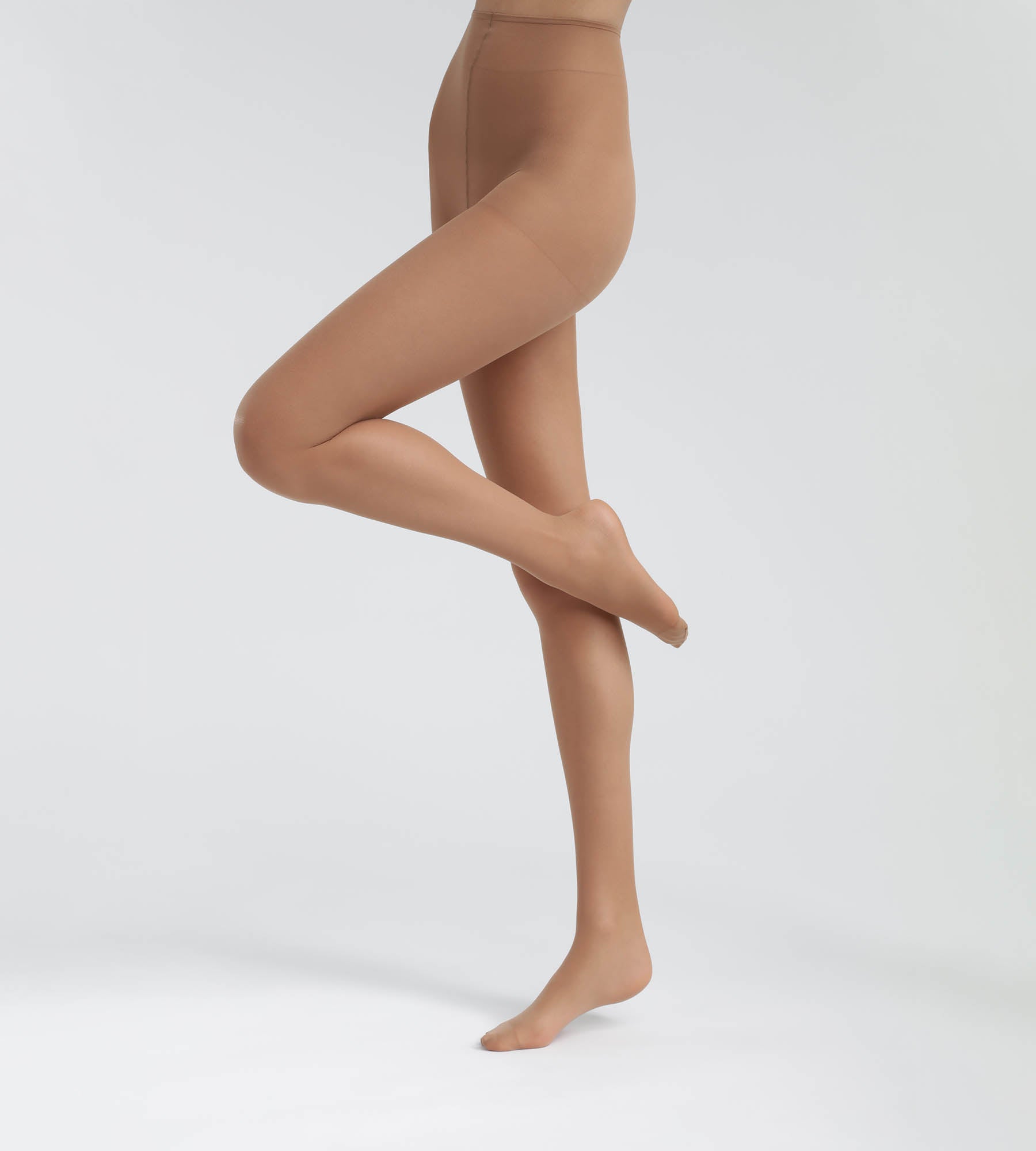 Recycled Semi-Opaque Cinnamon Tights for Women by Dim Good - Perfect for Fall Fashion & Office Wear