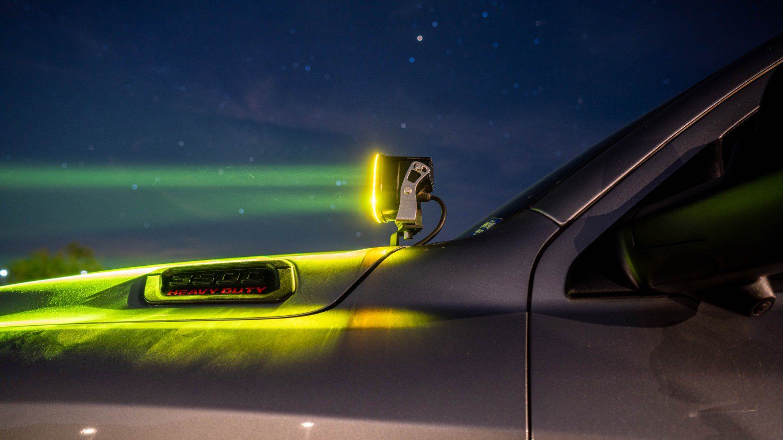 SDHQ Built A-Pillar Light Mounts for 2019-2025 Ram 2500/3500 Heavy Duty Trucks | Off-Road LED Light Brackets | Perfect for Night Driving & Off-Road Adventures